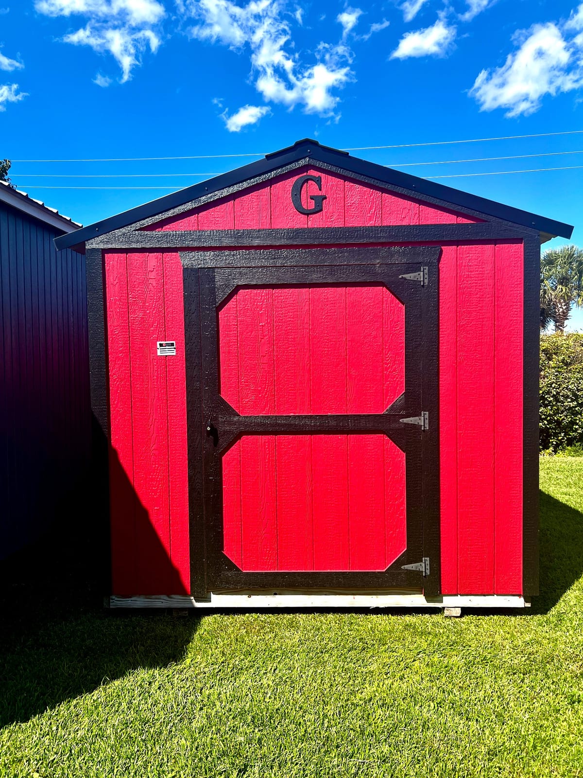 8x12 Econo Shed at Toler's Coastal Structures - Newport