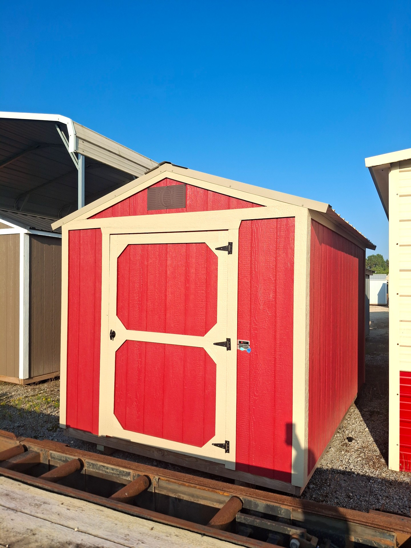 8x12 Econo Shed at Kirbyville Lot - Essex Bros