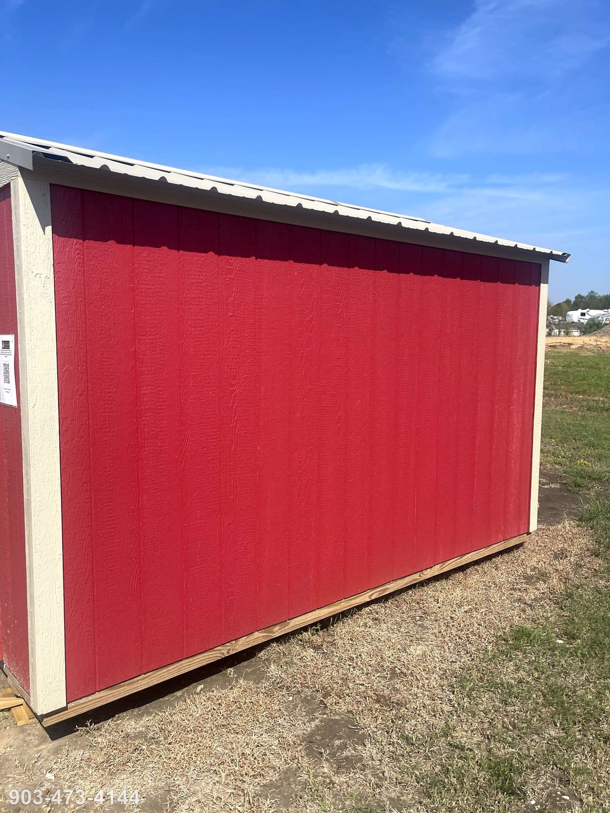 8x12 Econo Shed at Tyler Lot- ETX Steel Tyler