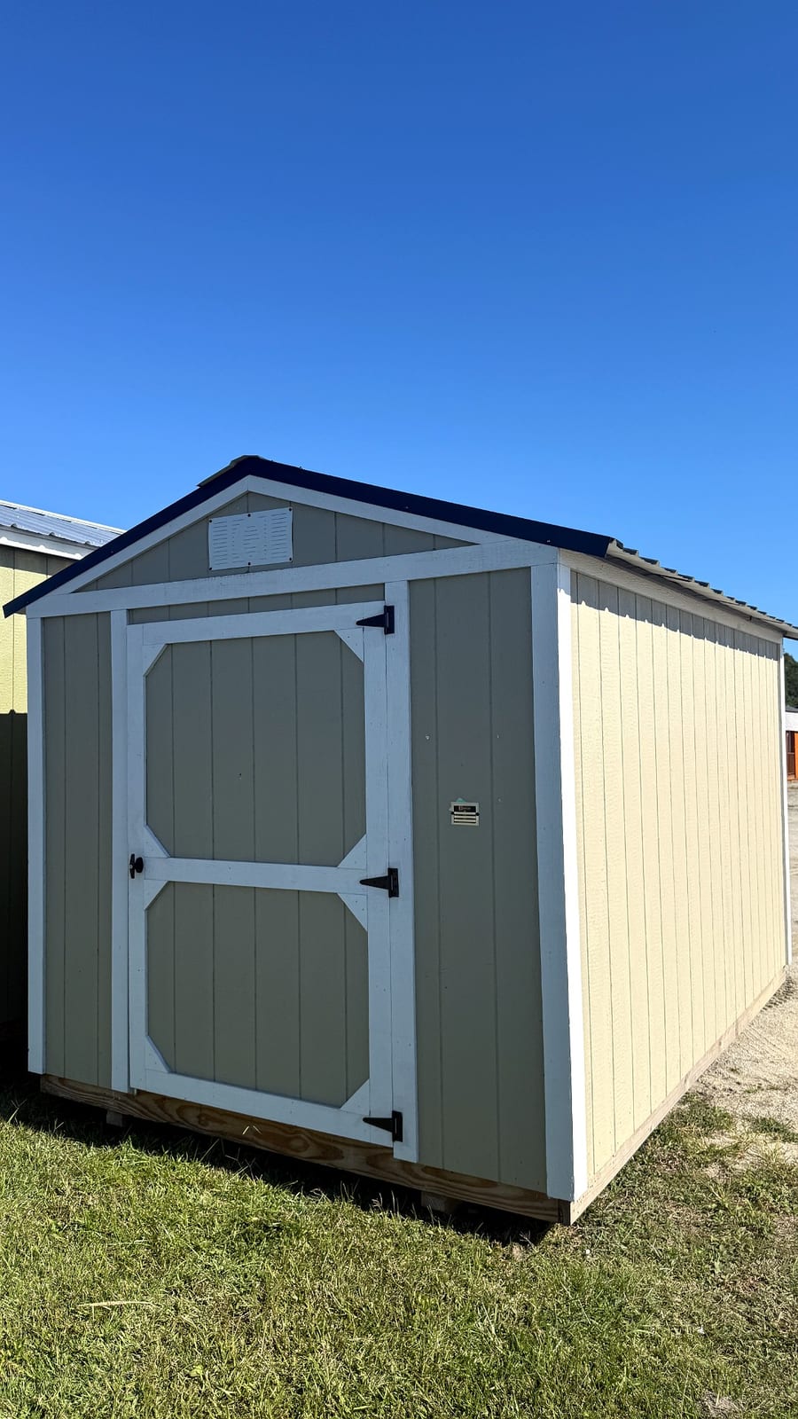 8x12 Econo Shed at Alpha1 Storage Solutions