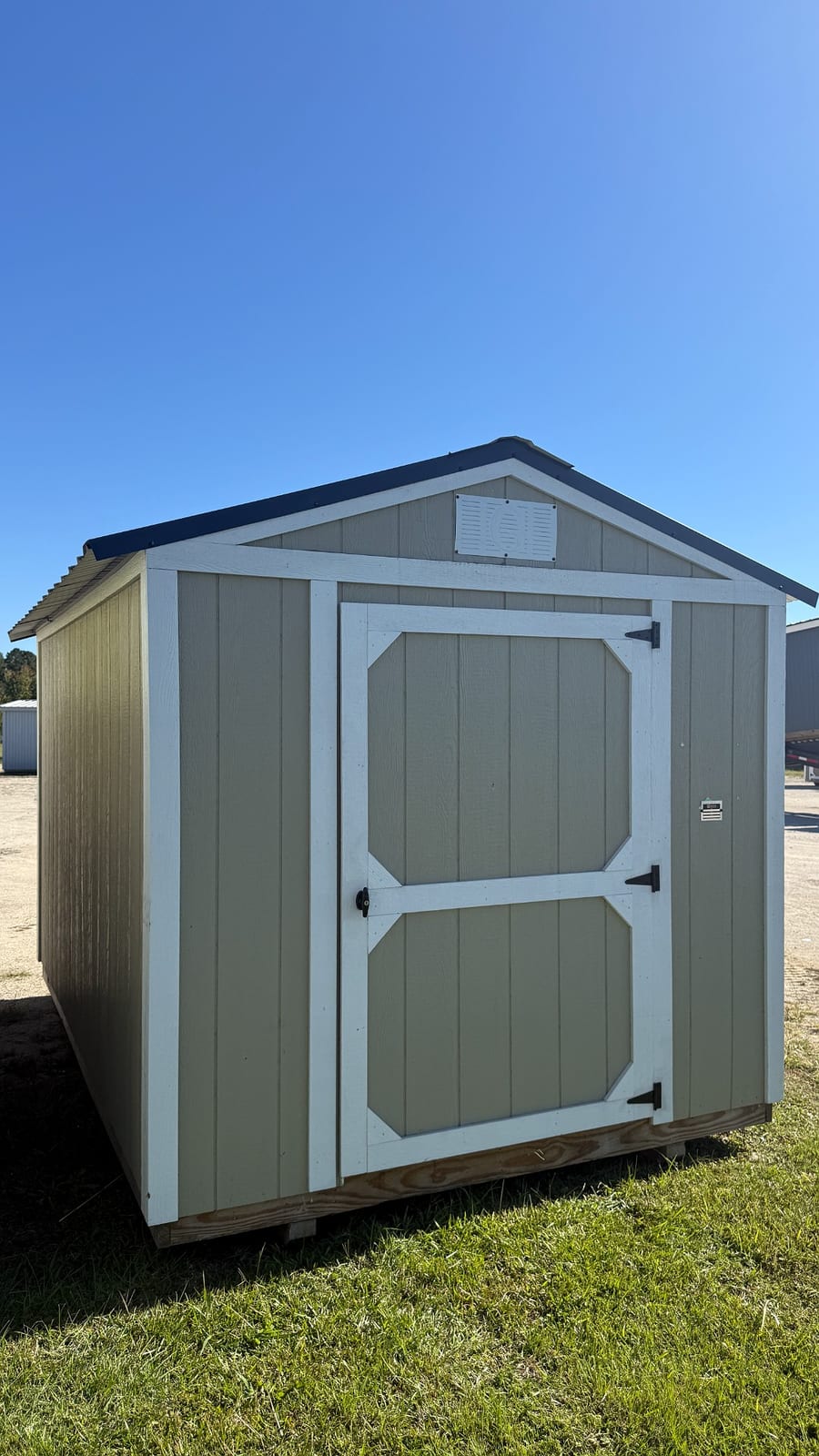 8x12 Econo Shed at Alpha1 Storage Solutions