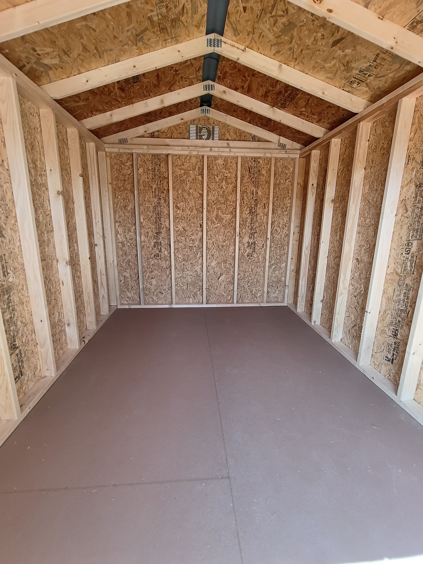 8x12 Econo Shed at Jimmy's Portable Buildings of Savannah, TN