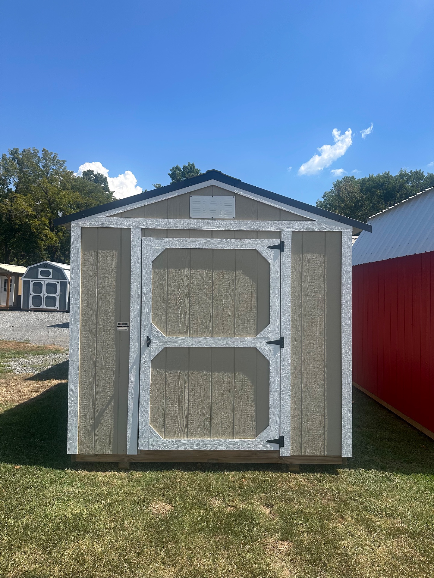 8x12 Econo Shed at G&L Carports & Portable Buildings