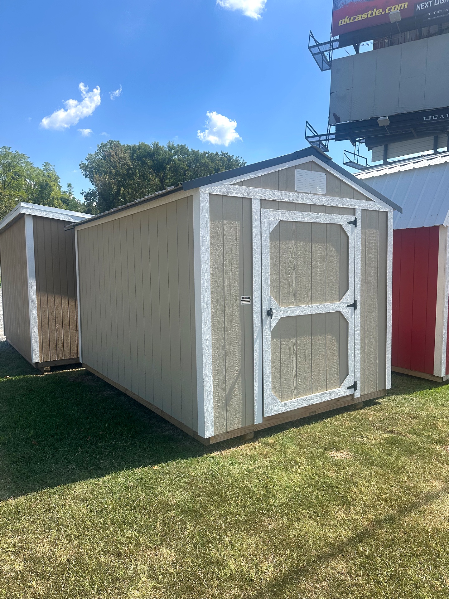 8x12 Econo Shed at G&L Carports & Portable Buildings