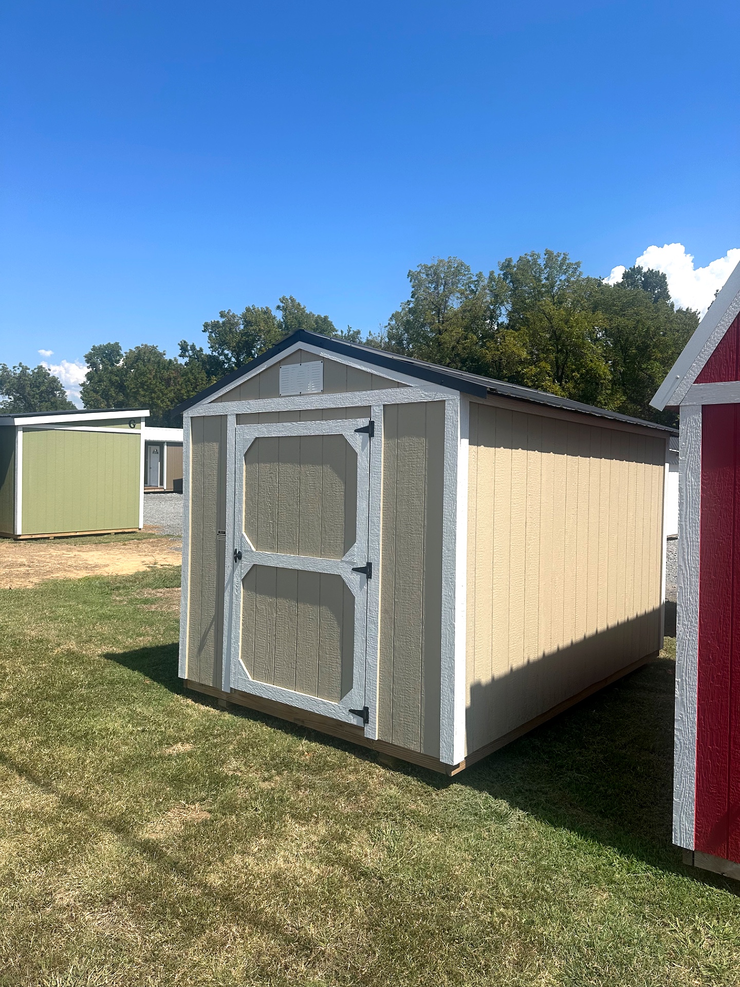8x12 Econo Shed at G&L Carports & Portable Buildings