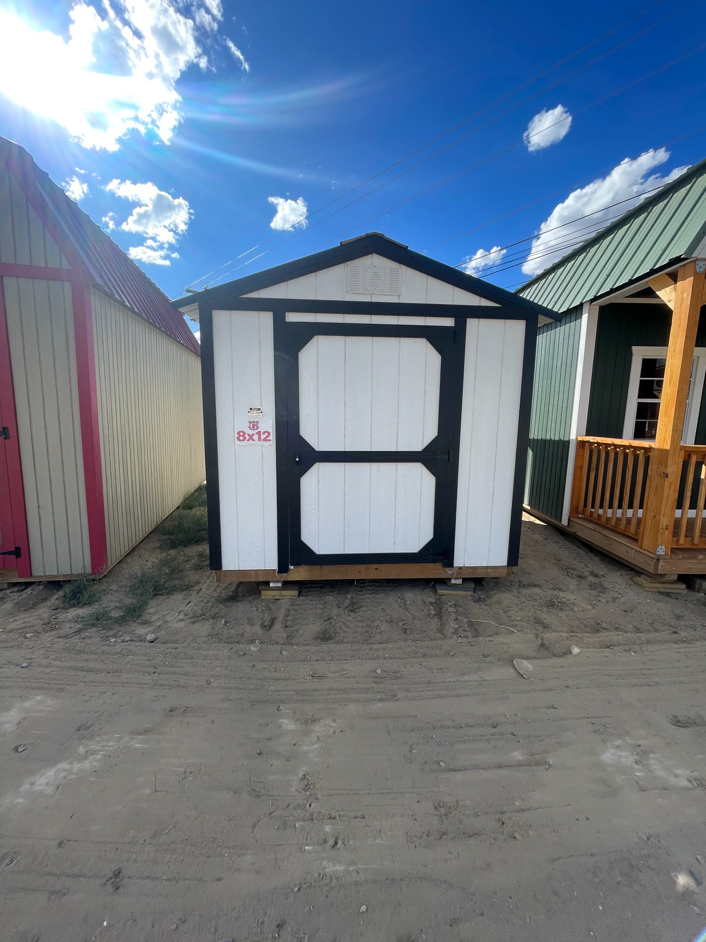 8x12 Econo Shed at GRACELAND FOUR CORNERS
