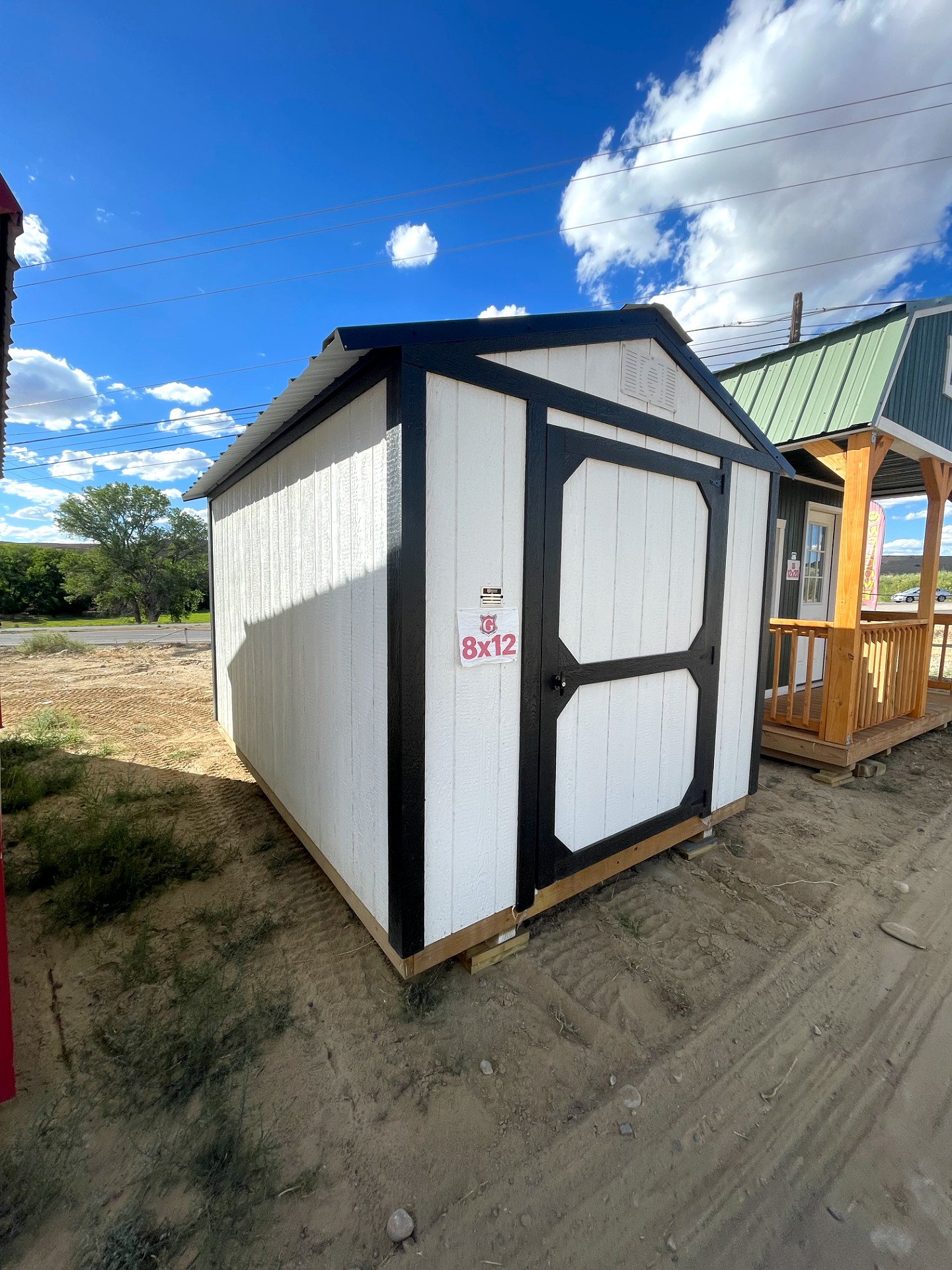 8x12 Econo Shed at GRACELAND FOUR CORNERS
