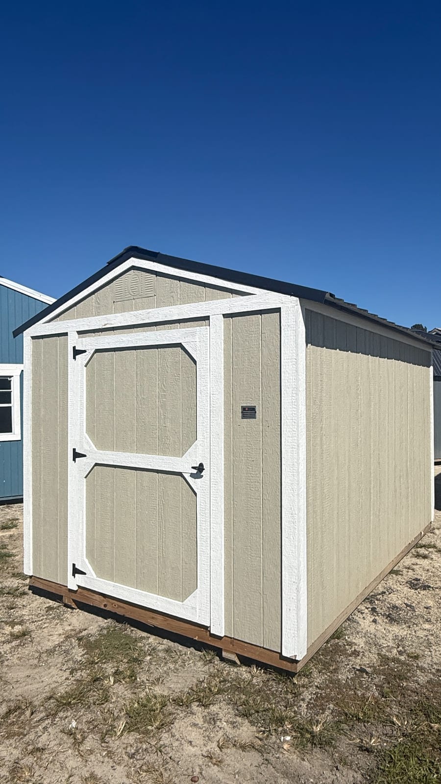 8x12 Econo Shed at Alpha1 Storage Solutions