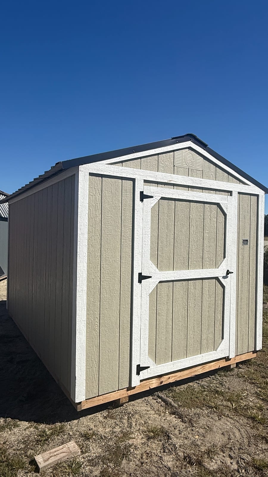 8x12 Econo Shed at Alpha1 Storage Solutions