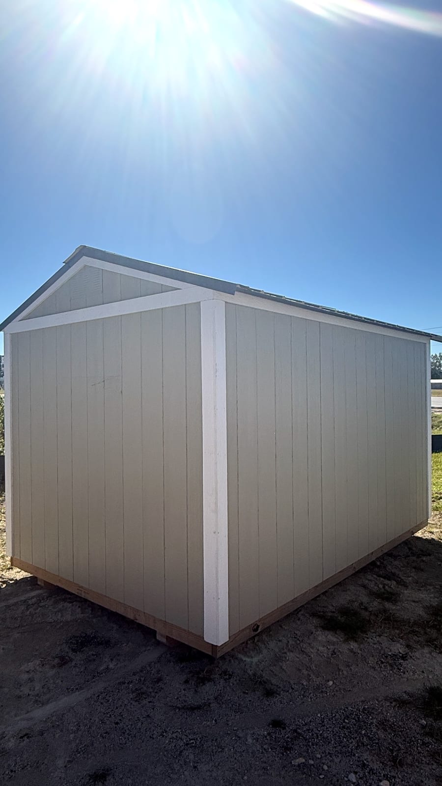8x12 Econo Shed at Alpha1 Storage Solutions