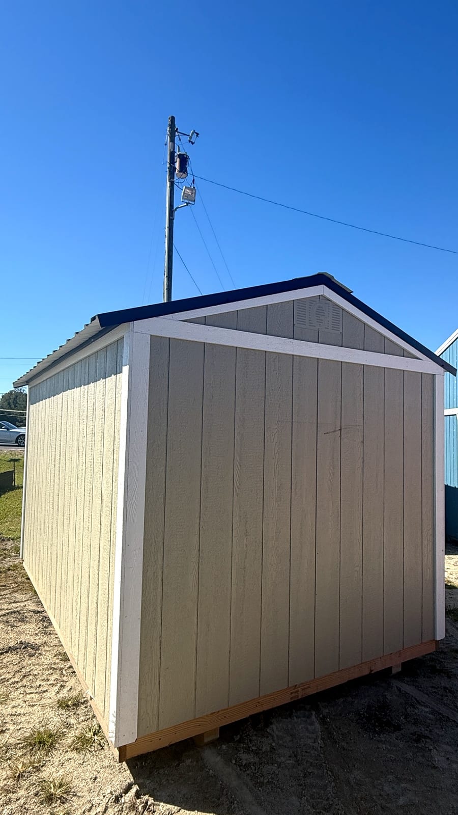 8x12 Econo Shed at Alpha1 Storage Solutions