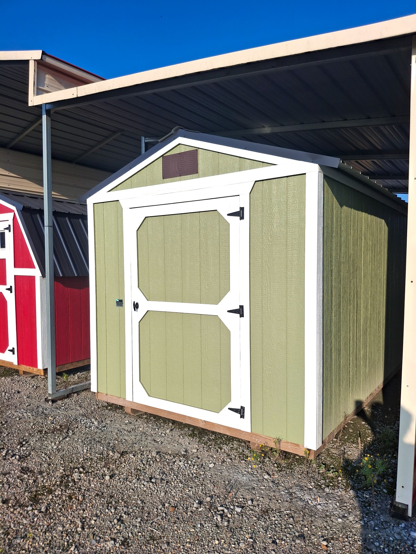 8x12 Econo Shed at Kirbyville Lot - Essex Bros