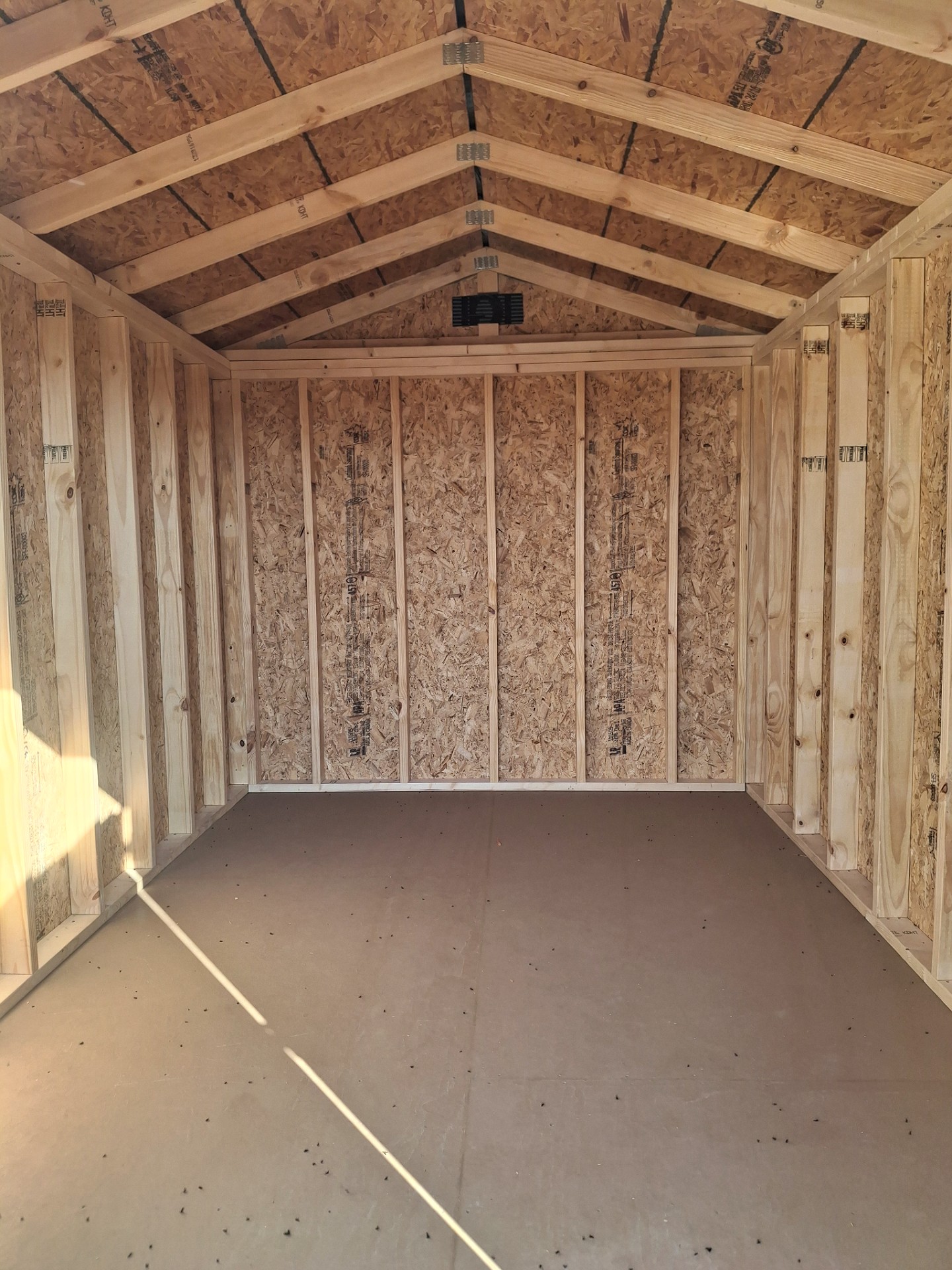 8x12 Econo Shed at Kirbyville Lot - Essex Bros