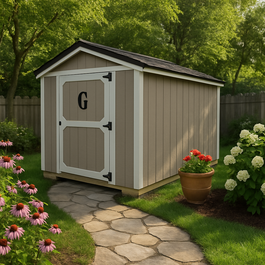 8x12 Econo Shed at Hill  Top Sales