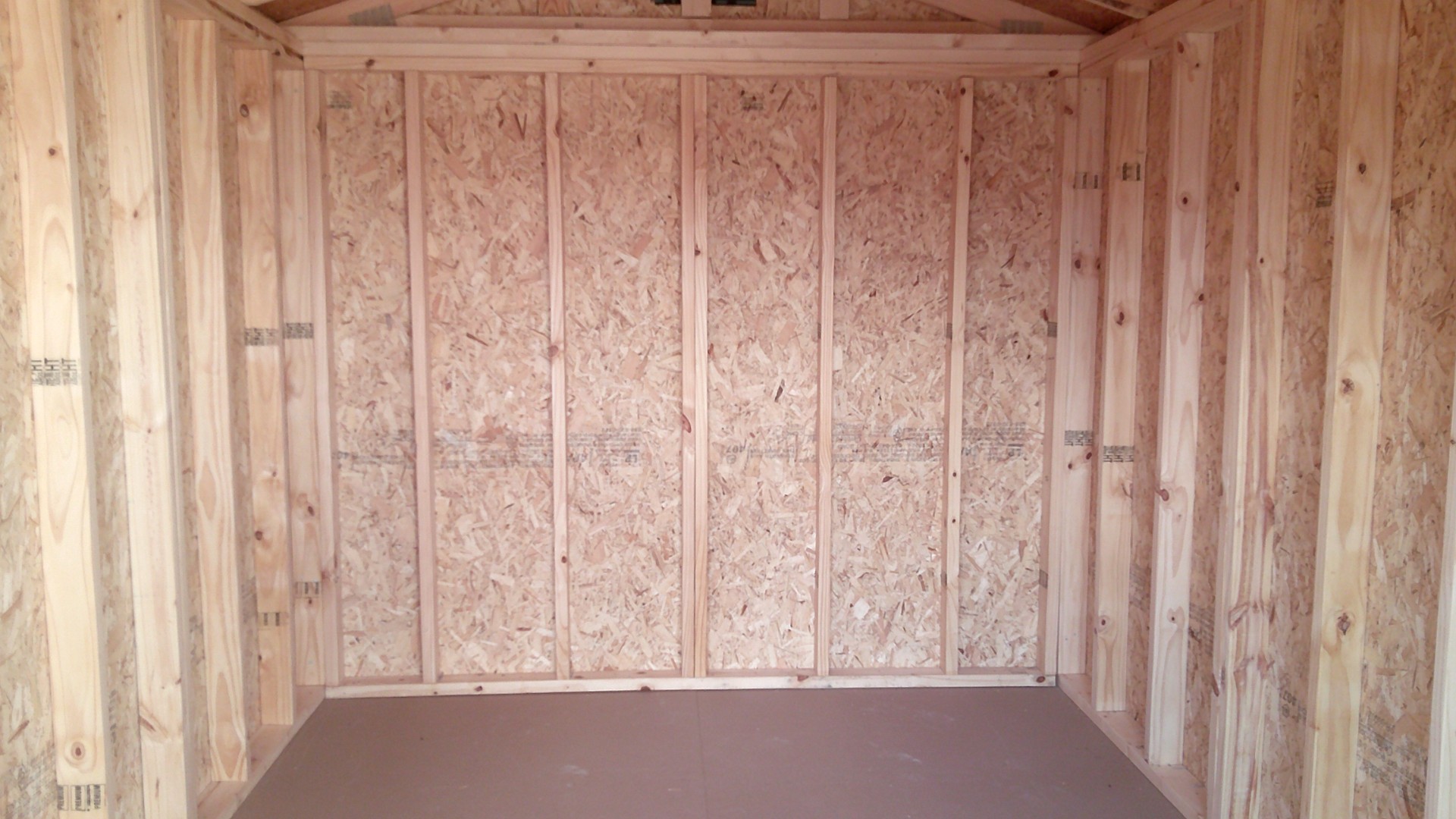 8x12 Econo Shed at Hill  Top Sales