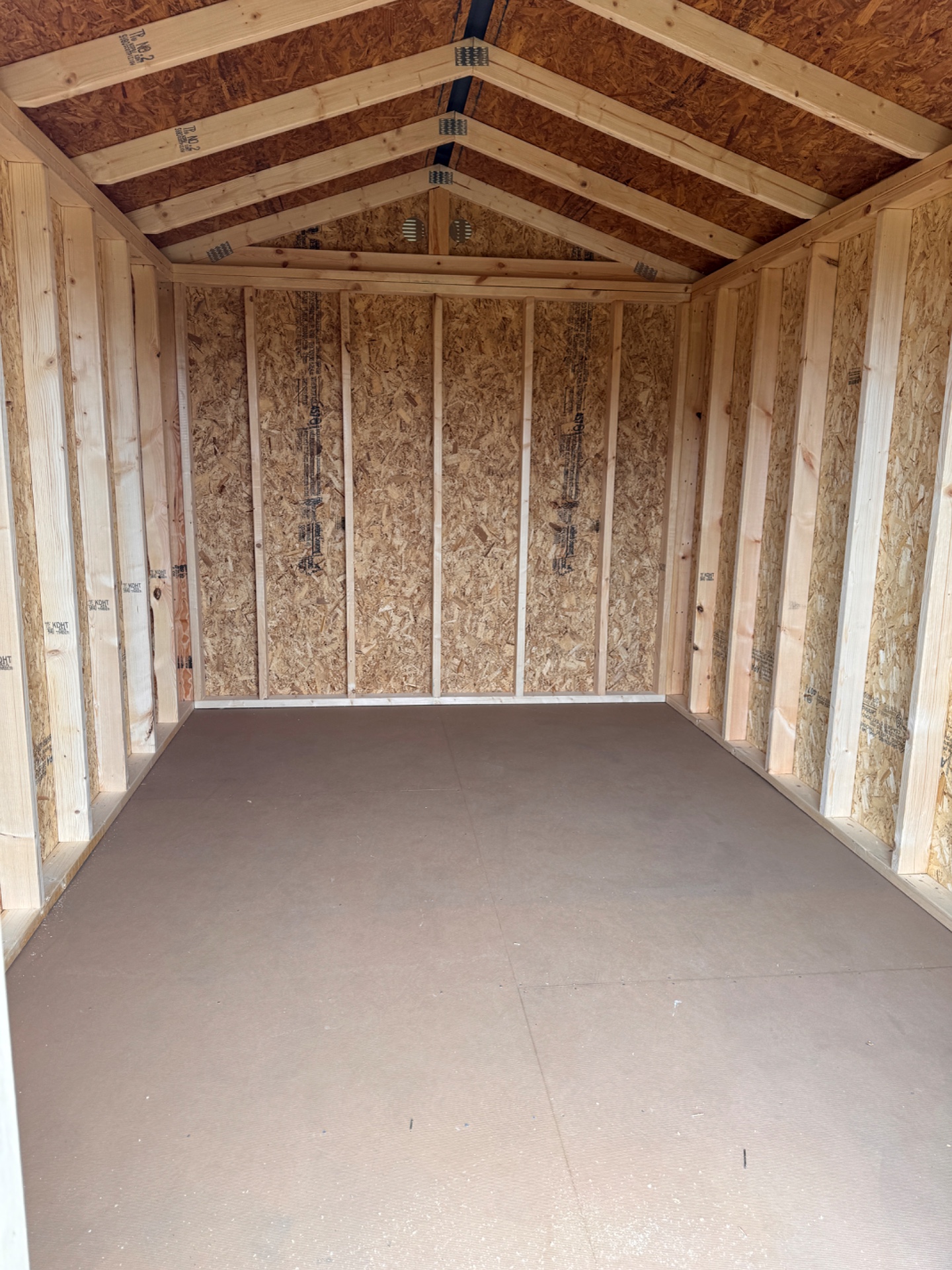 8x12 Econo Shed at Graceland of Cumming