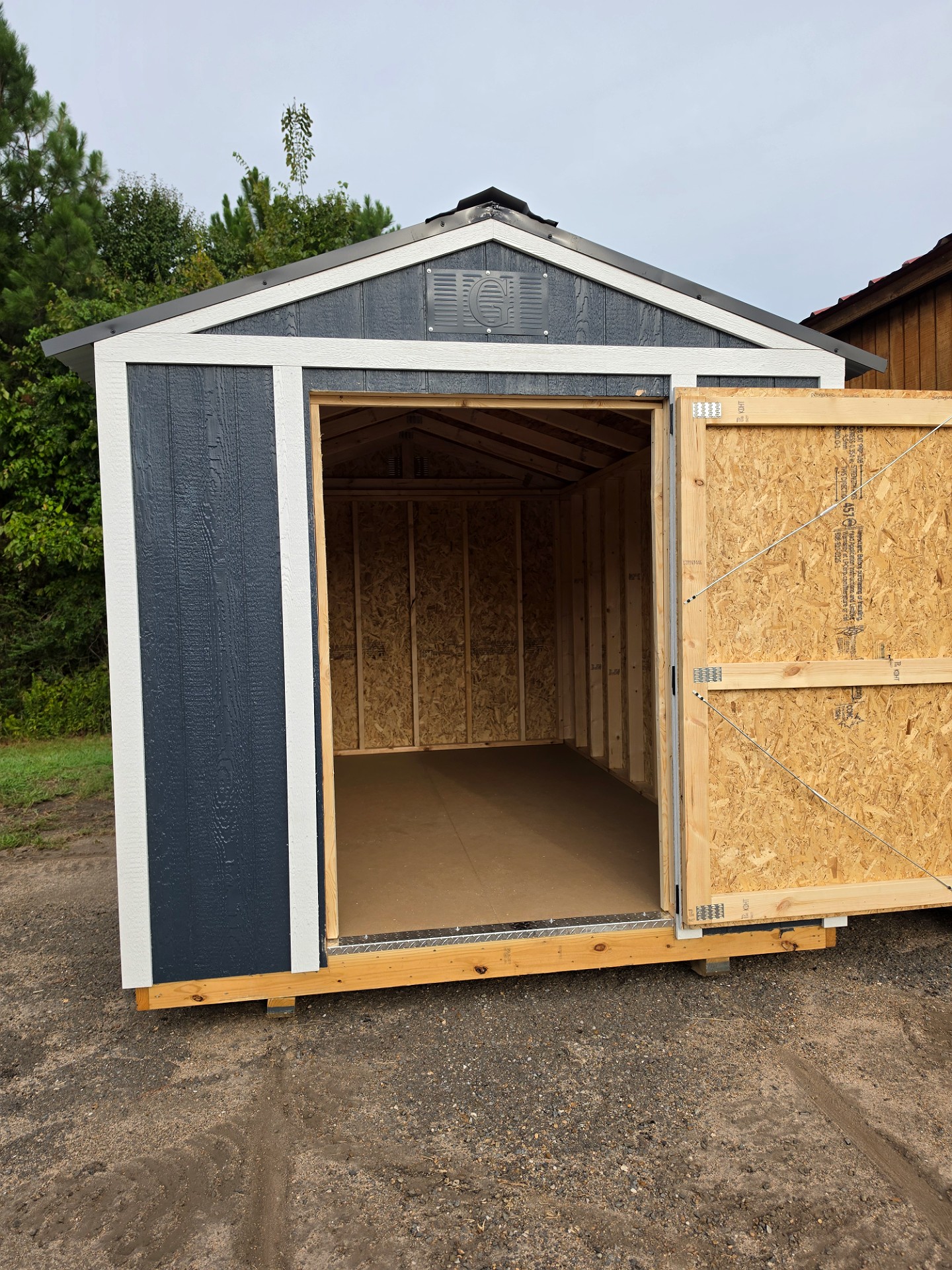 8x12 Econo Shed at Russellville Lot- Krazy K Buildings and More