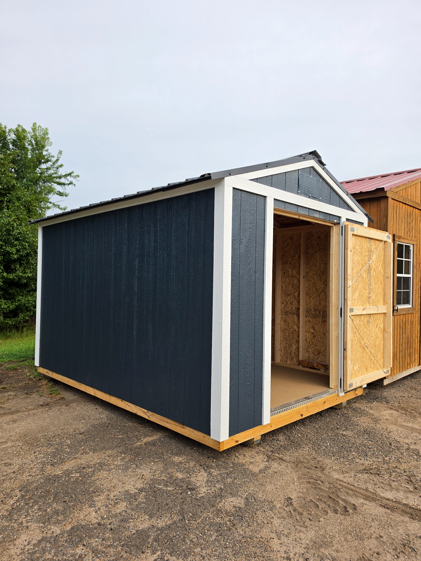 8x12 Econo Shed at Russellville Lot- Krazy K Buildings and More