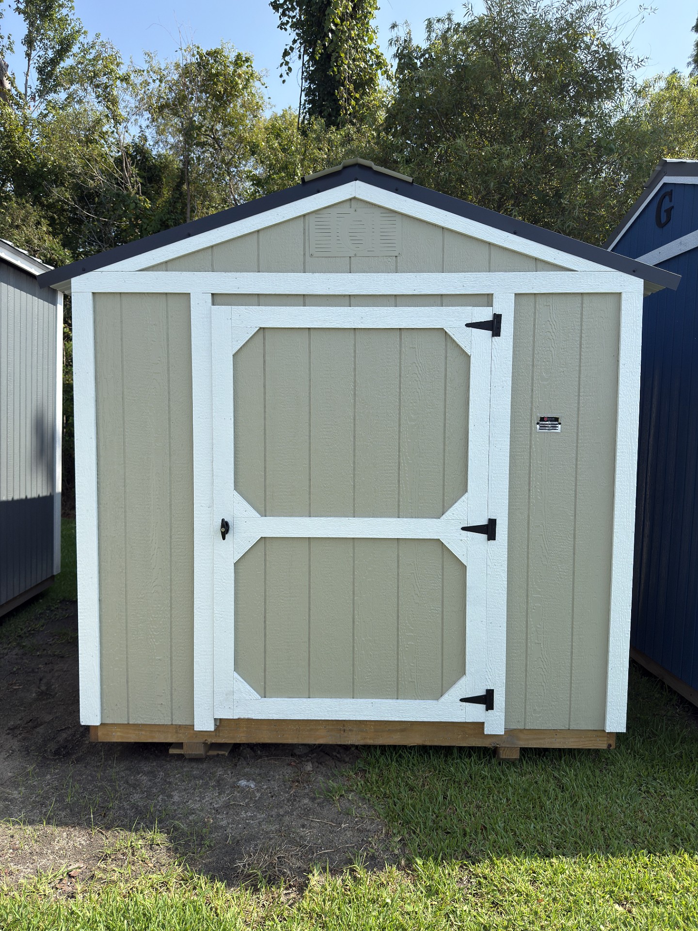 8x12 Econo Shed at Toler's Coastal Structures - Newport