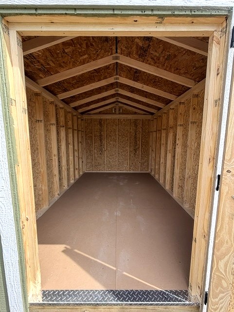 8x12 Econo Shed at Truesite Portable Buildings