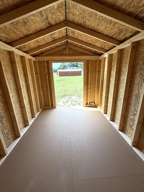 8x12 Econo Shed at Truesite Portable Buildings