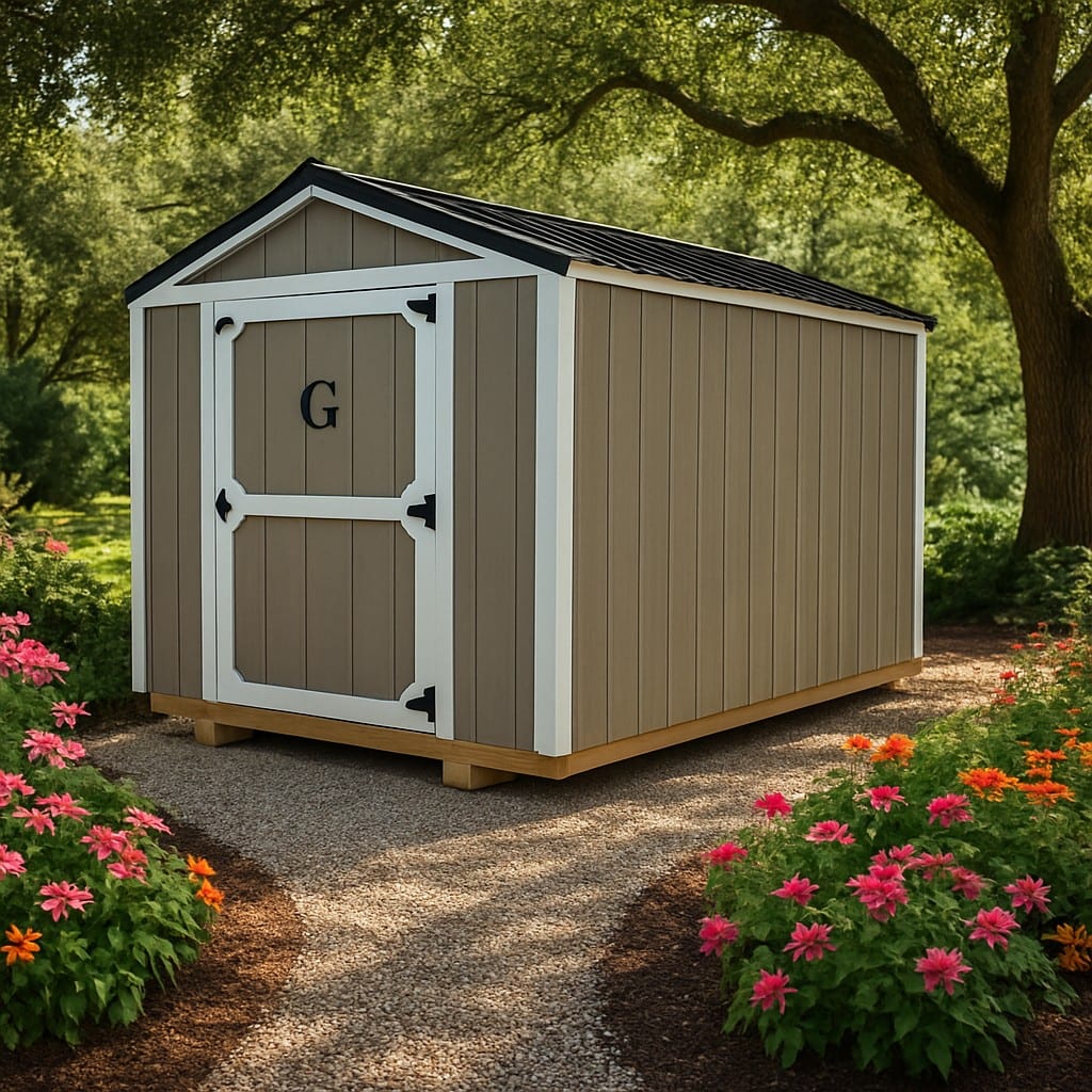 8x12 Econo Shed at Hill  Top Sales