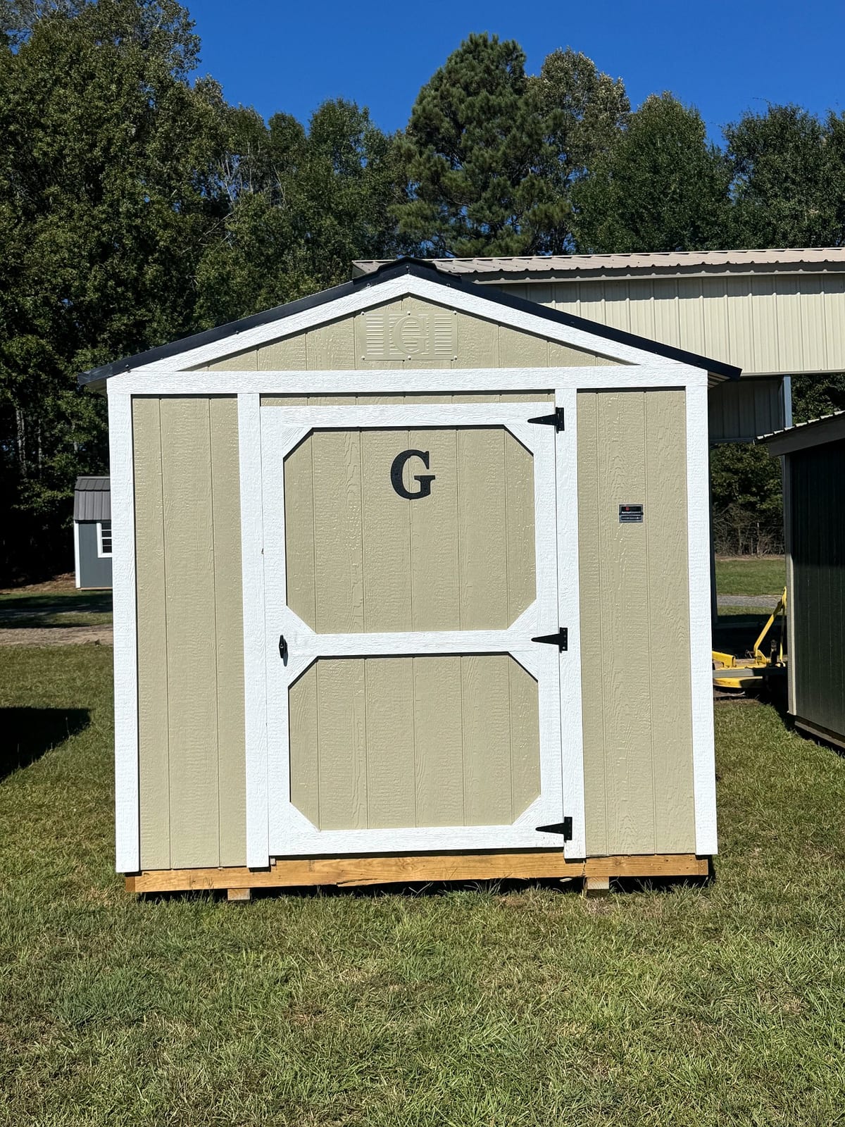 8x12 Econo Shed at Southern Ag Equipment, LLC - Saint Francisville, Louisiana