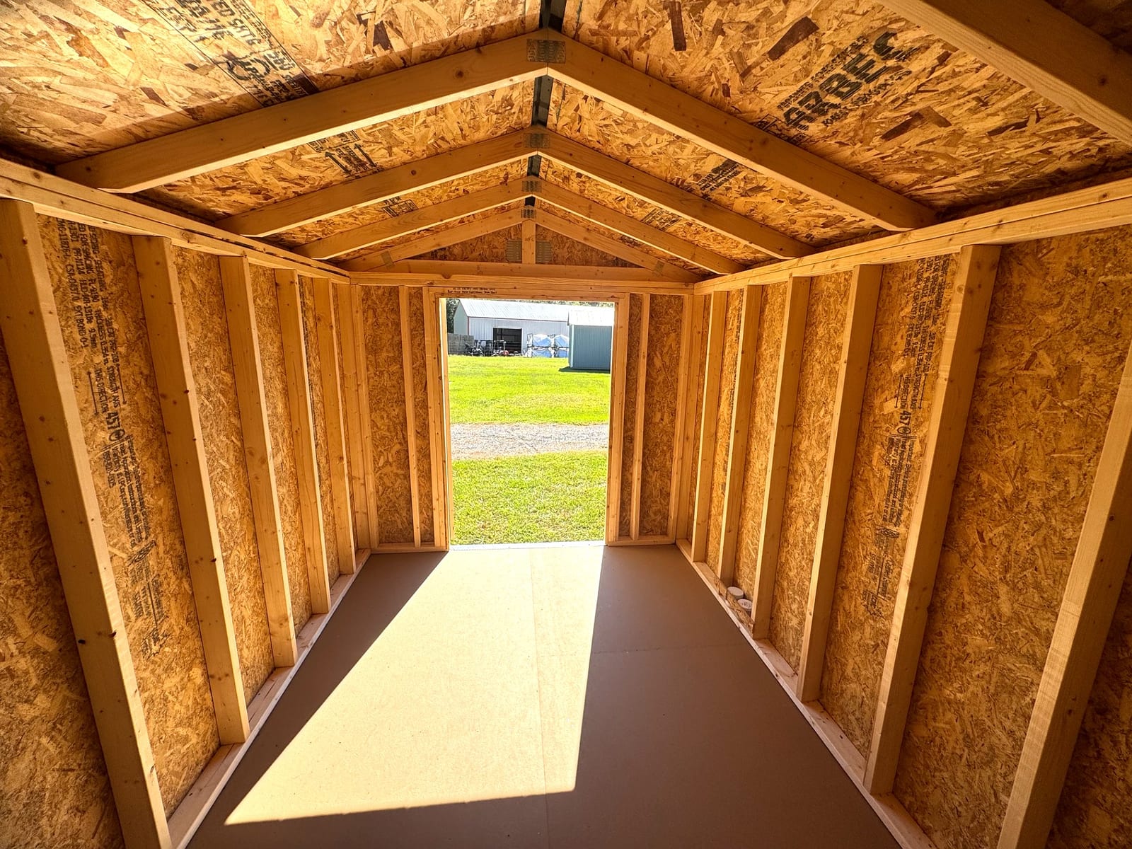 8x12 Econo Shed at Southern Ag Equipment, LLC - Saint Francisville, Louisiana