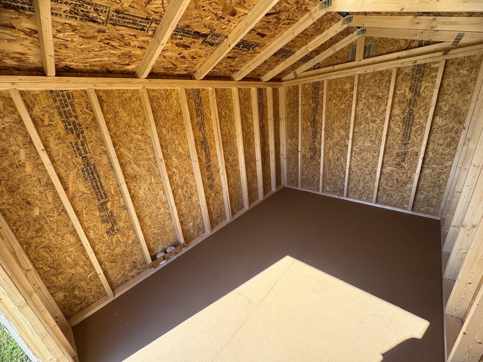8x12 Econo Shed at Southern Ag Equipment, LLC - Saint Francisville, Louisiana