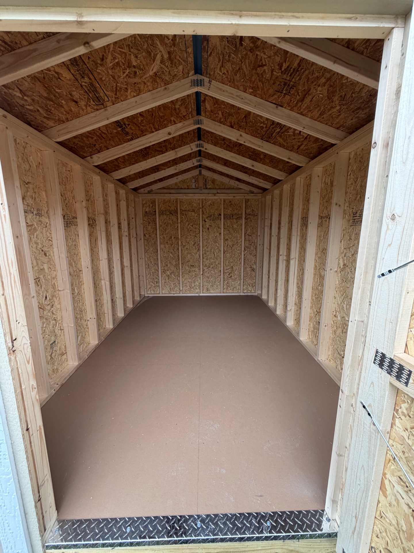 8x12 Econo Shed at Willis Buildings