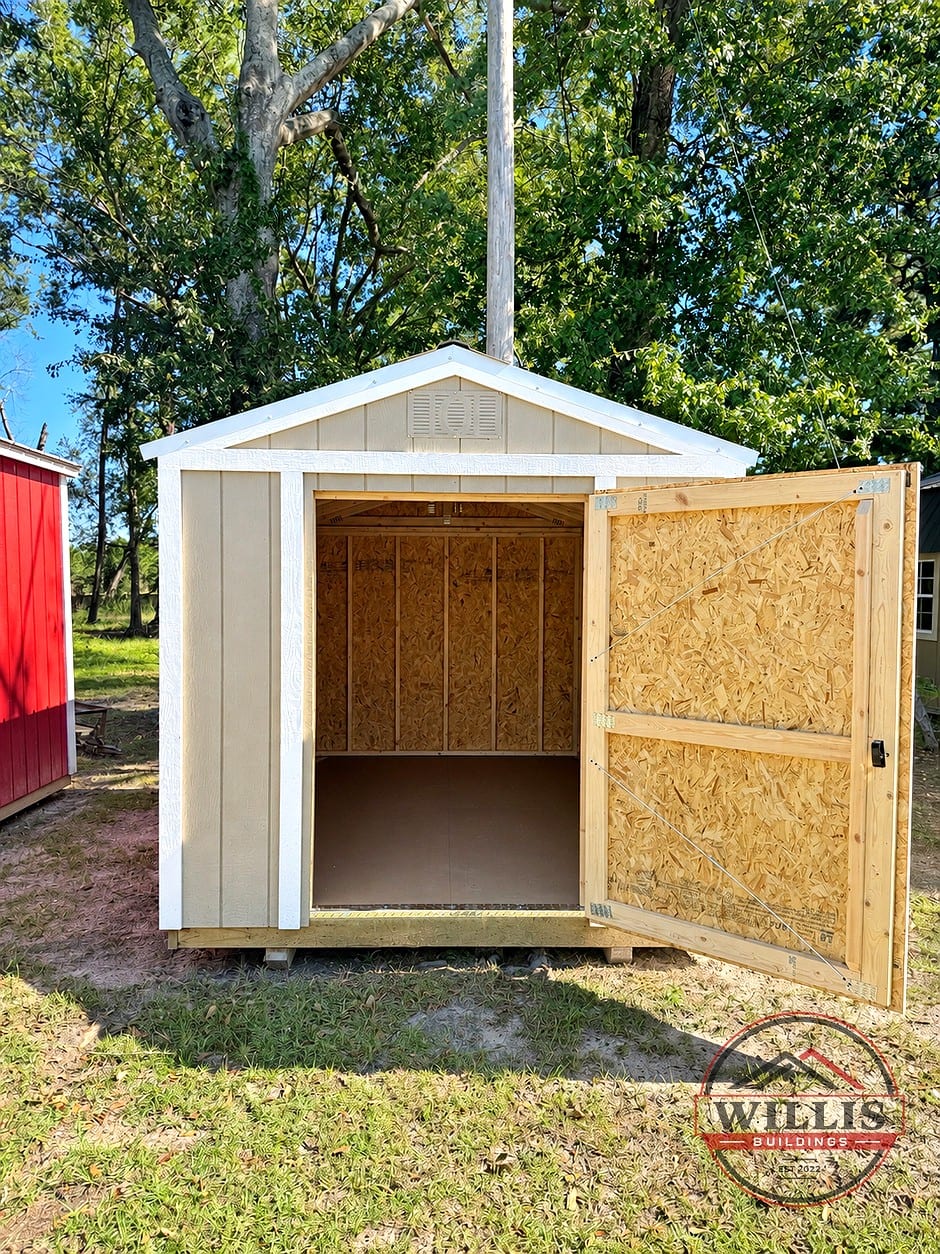 8x12 Econo Shed at Moultrie Lot- Willis Buildings