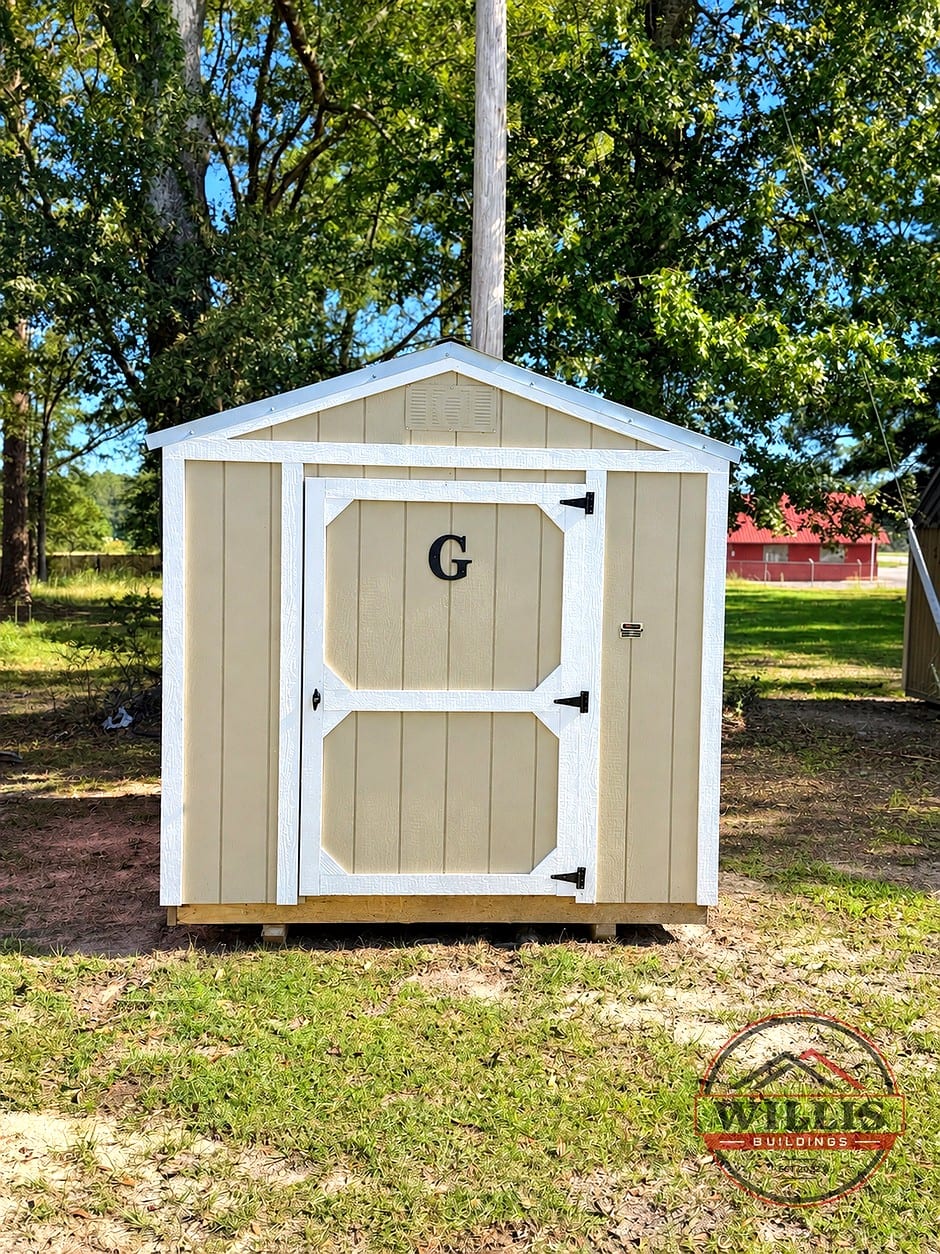 8x12 Econo Shed at Moultrie Lot- Willis Buildings