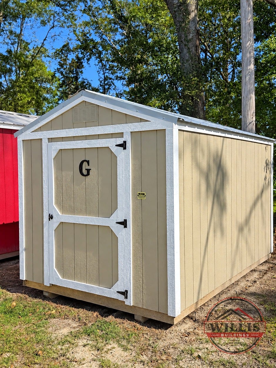 8x12 Econo Shed at Moultrie Lot- Willis Buildings