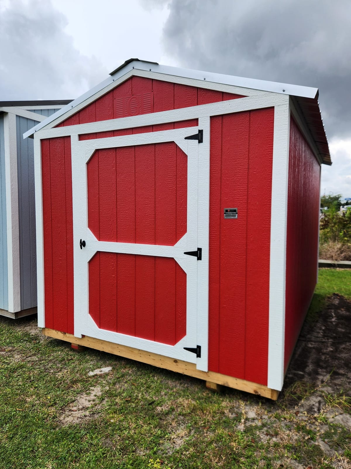8x12 Econo Shed at Toler's Coastal Structures - Newport