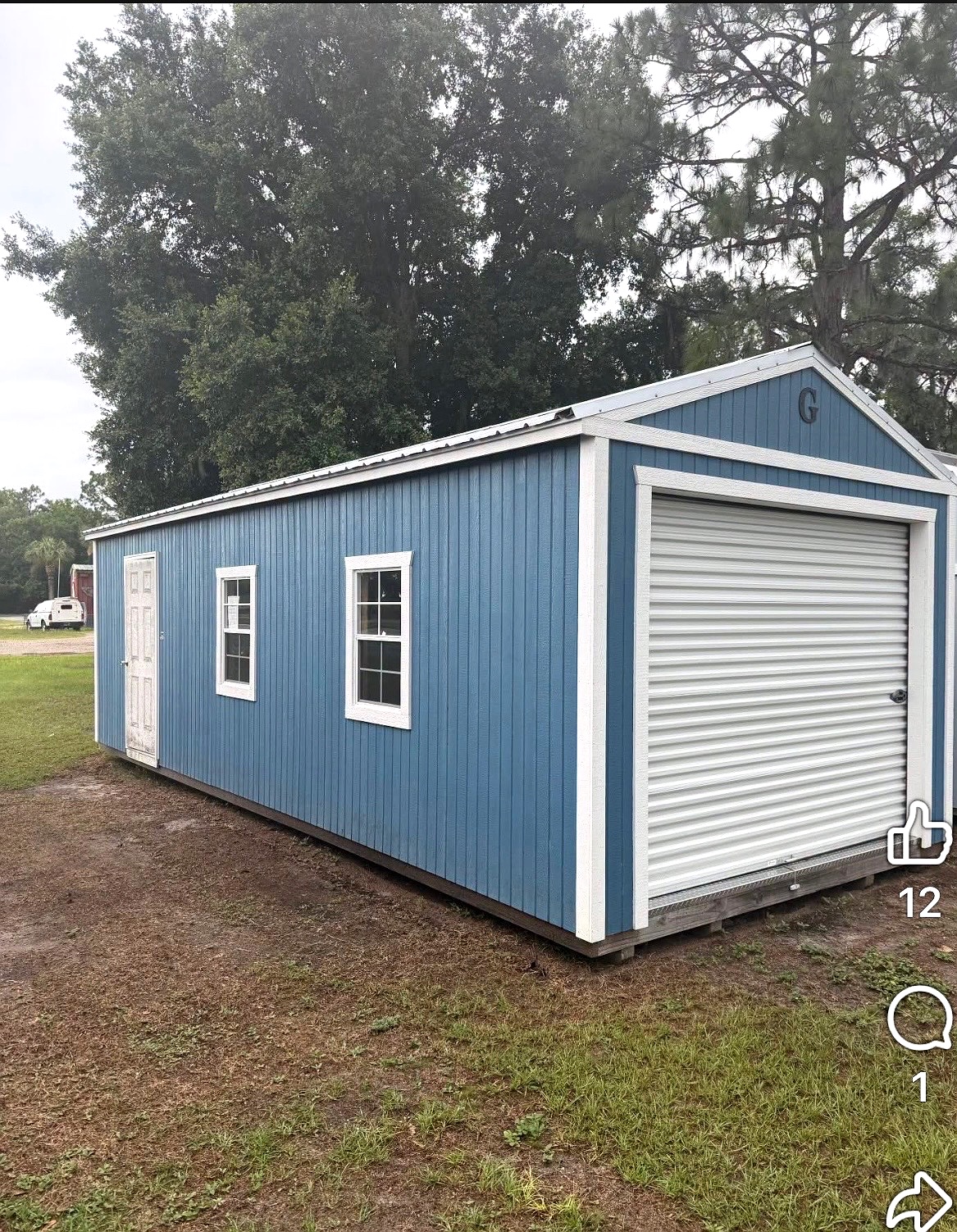 12x28 Garage at Willis Buildings