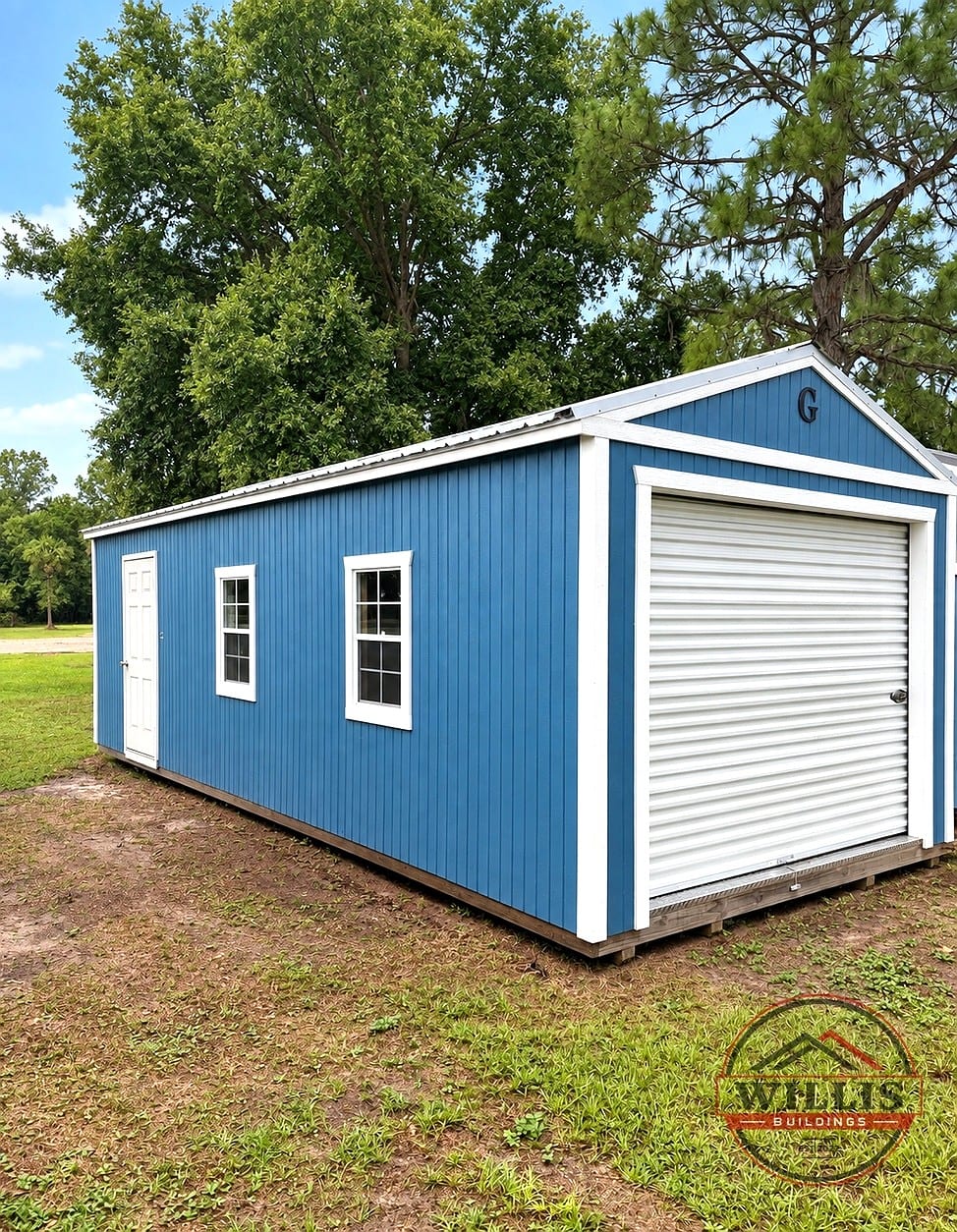 12x28 Garage at Willis Buildings