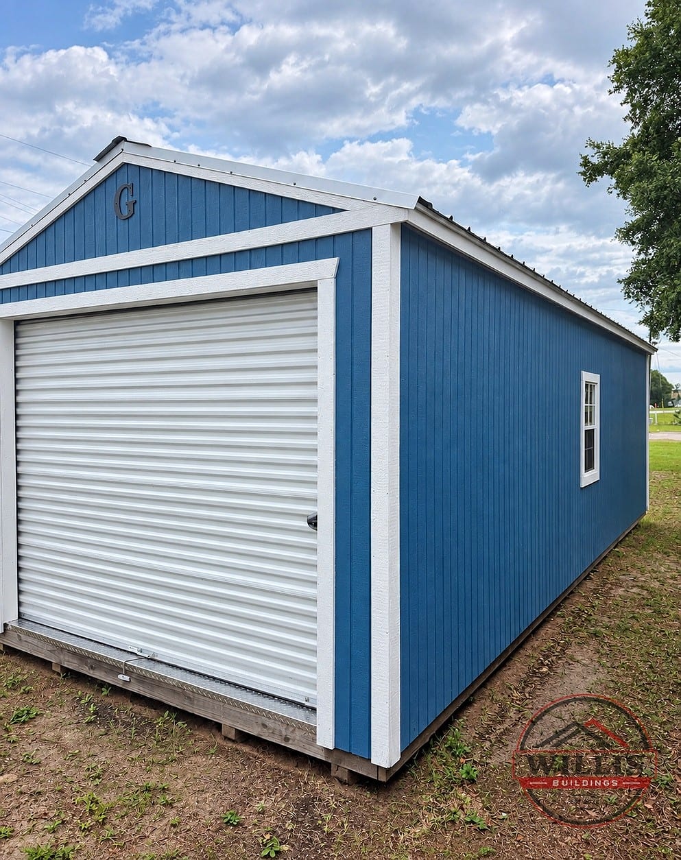 12x28 Garage at Willis Buildings
