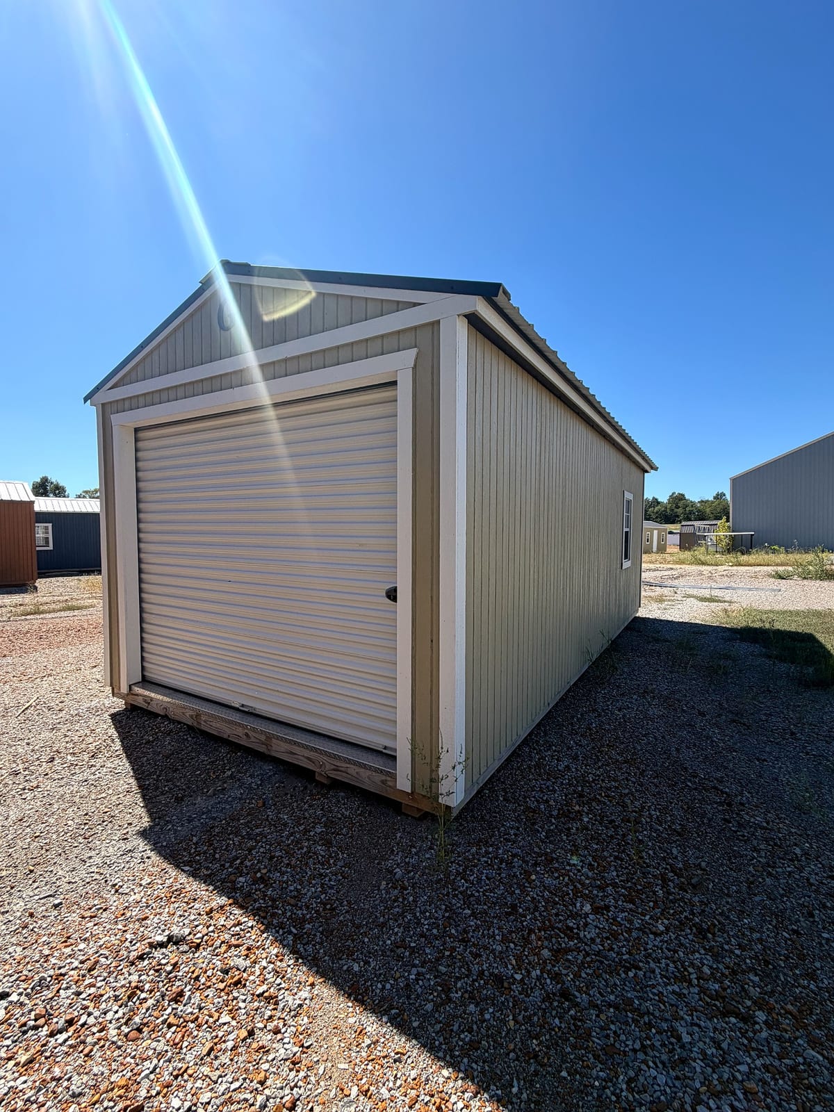 12x24 Garage at Jimmy's Portable Buildings of Savannah, TN