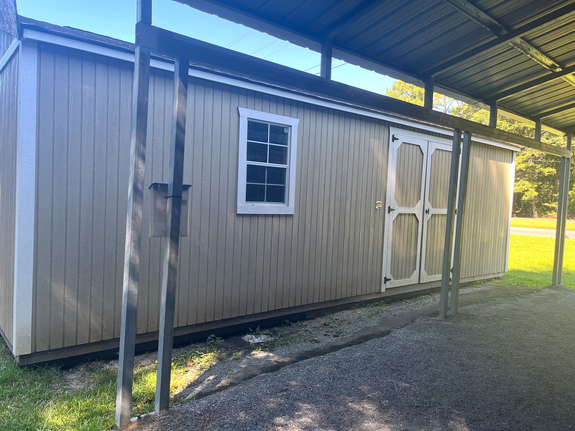 14x28 Garage at Portable Buildings of Ravenel