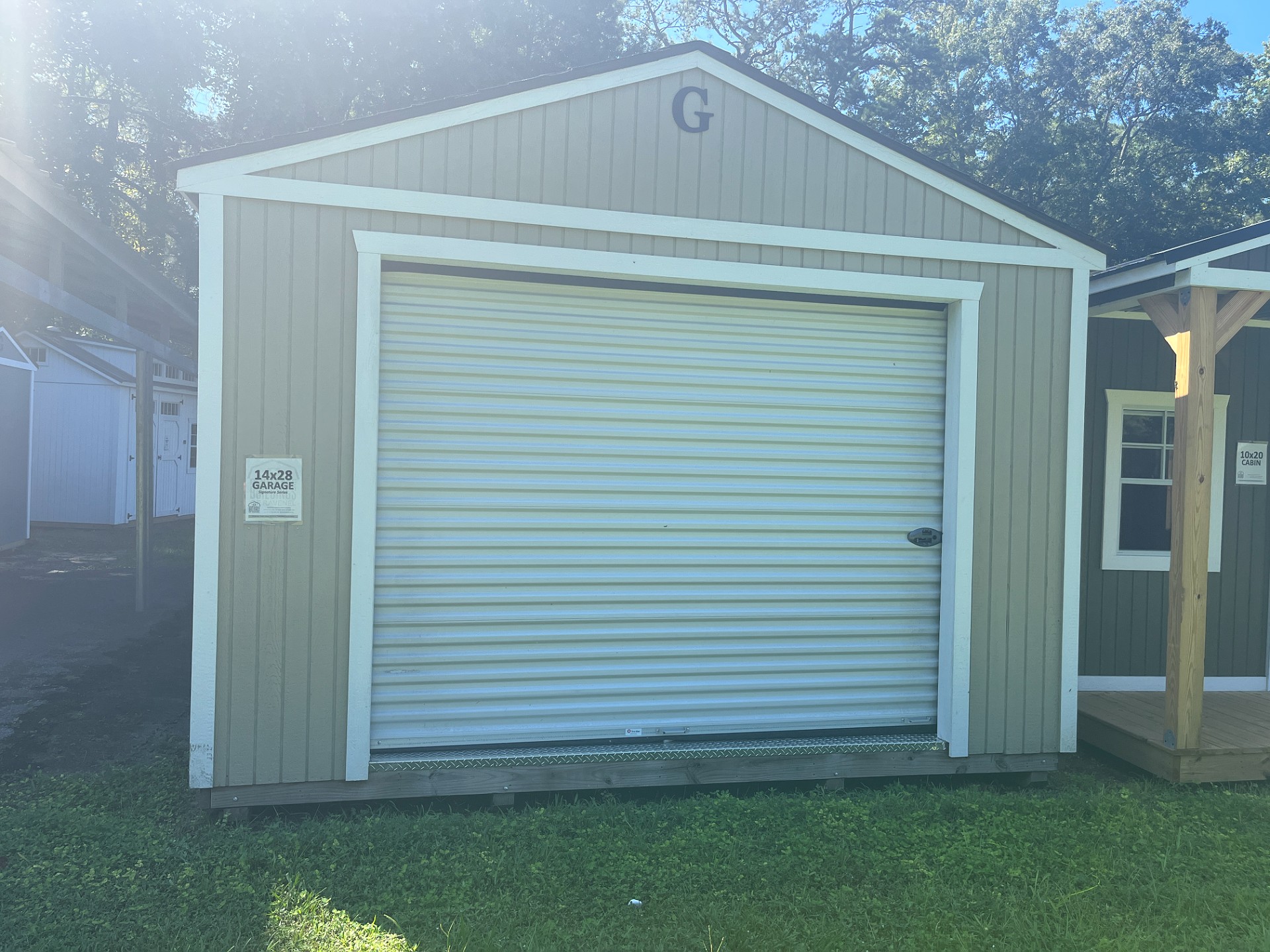 14x28 Garage at Portable Buildings of Ravenel