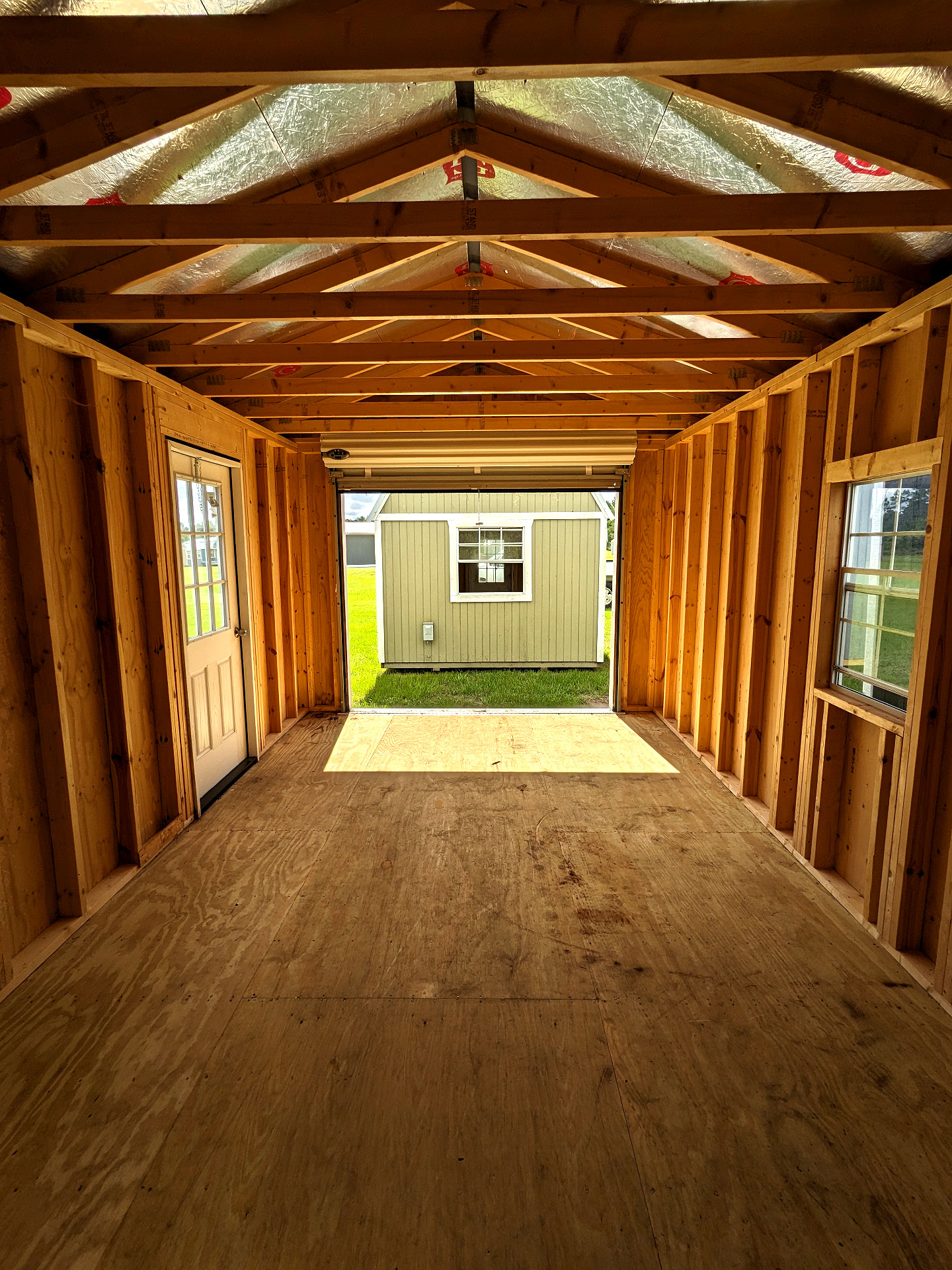 12x20 Garage at Graceland Storage Sheds and Buildings of Kingsland