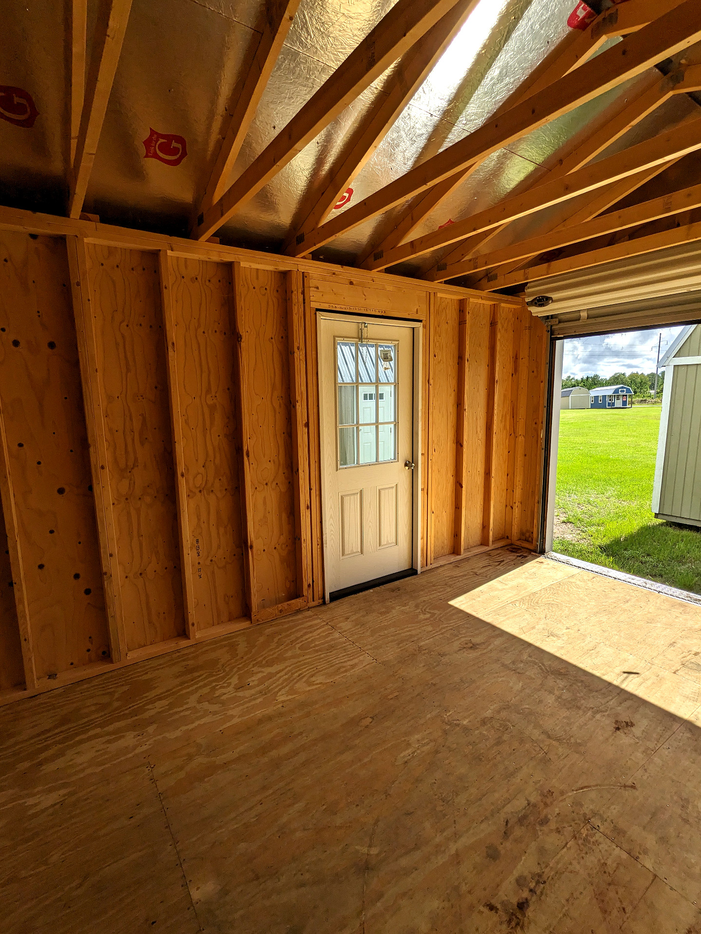 12x20 Garage at Graceland Storage Sheds and Buildings of Kingsland