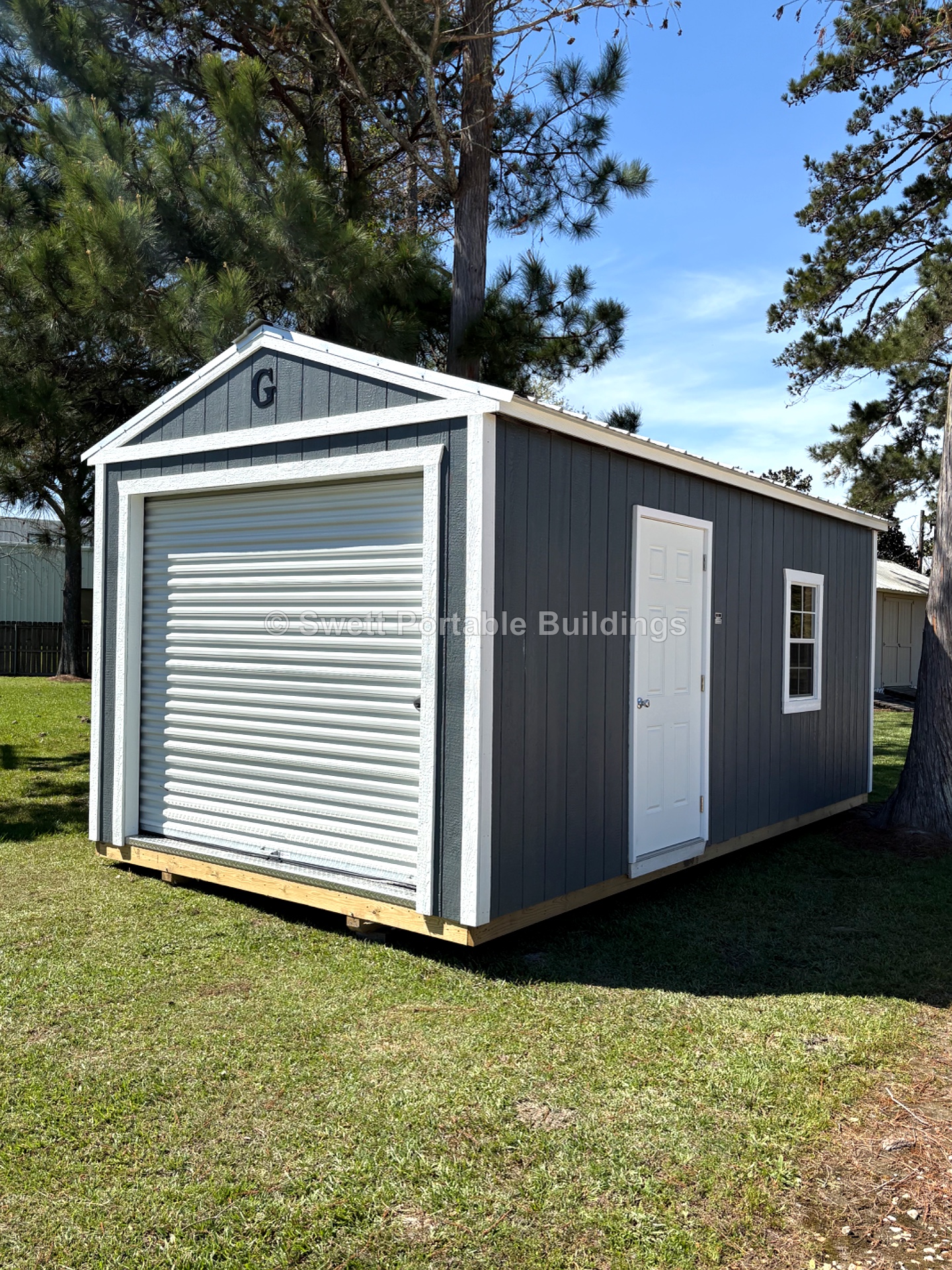 10x20 Garage at Swett Portable Buildings LLC