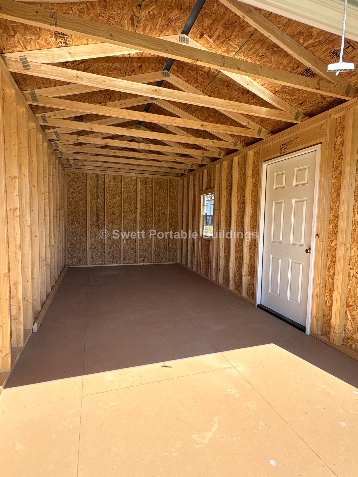10x20 Garage at Swett Portable Buildings LLC