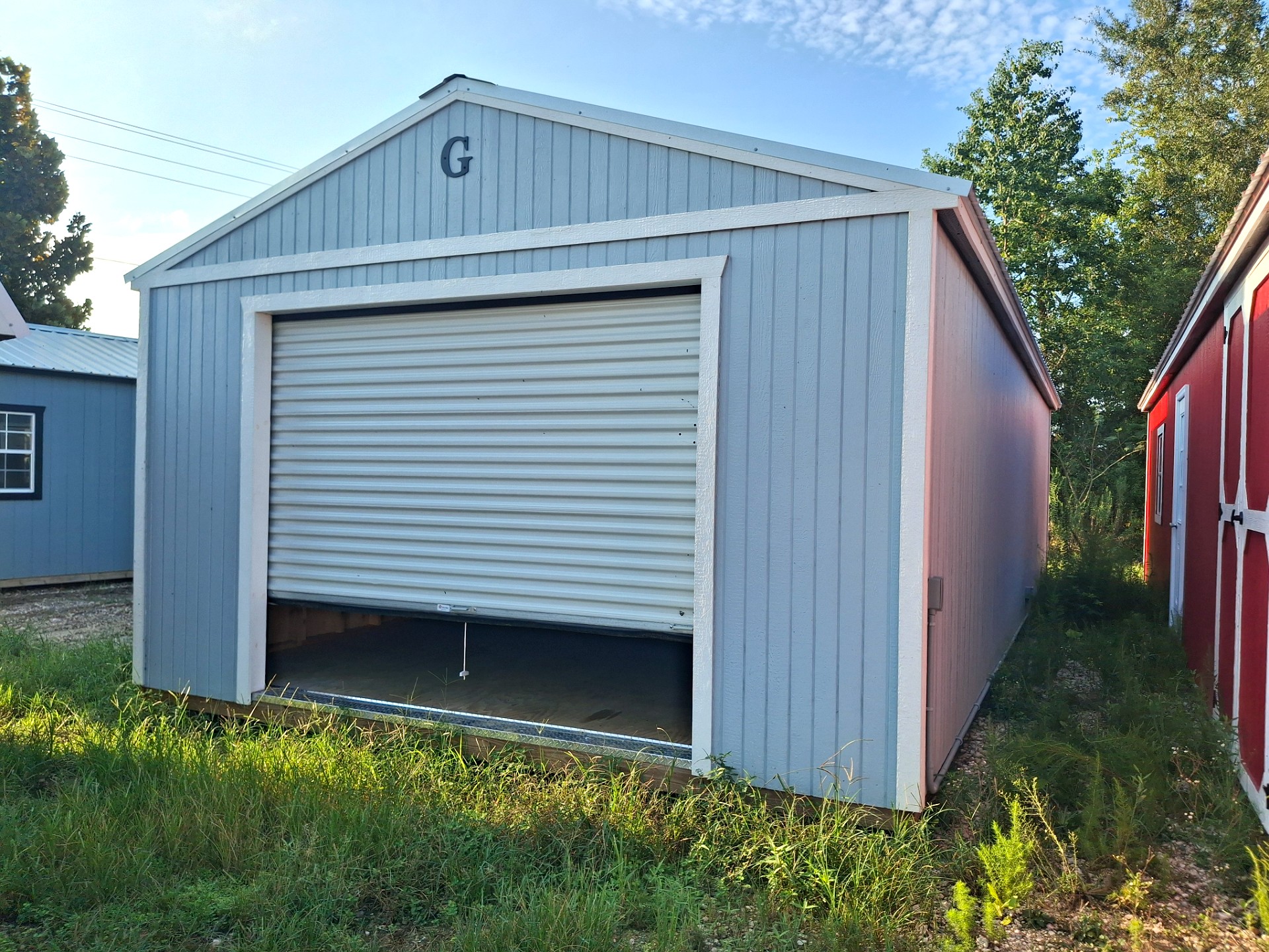 16x36 Garage at Kirbyville Lot - Essex Bros
