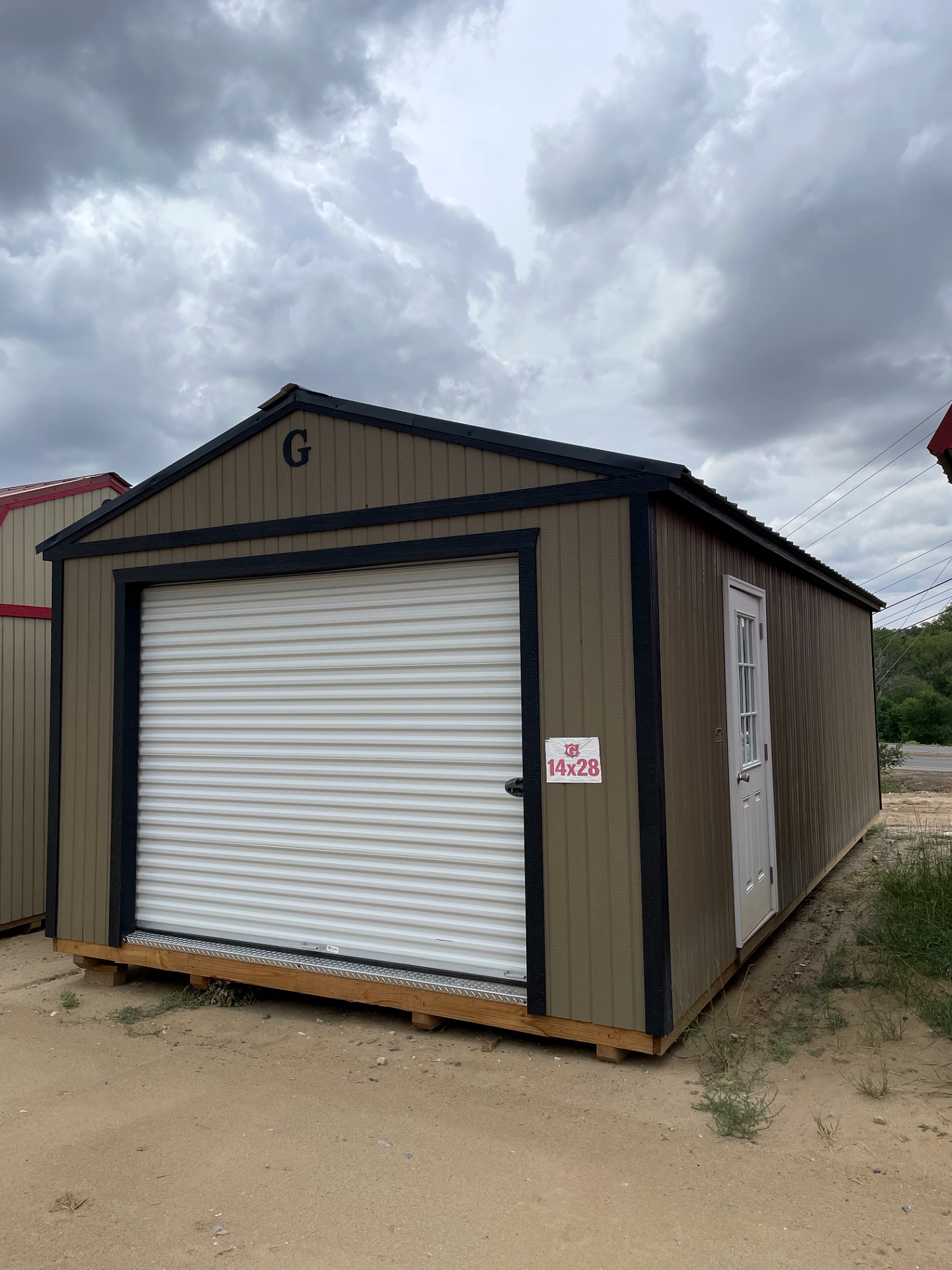 14x28 Garage at GRACELAND FOUR CORNERS