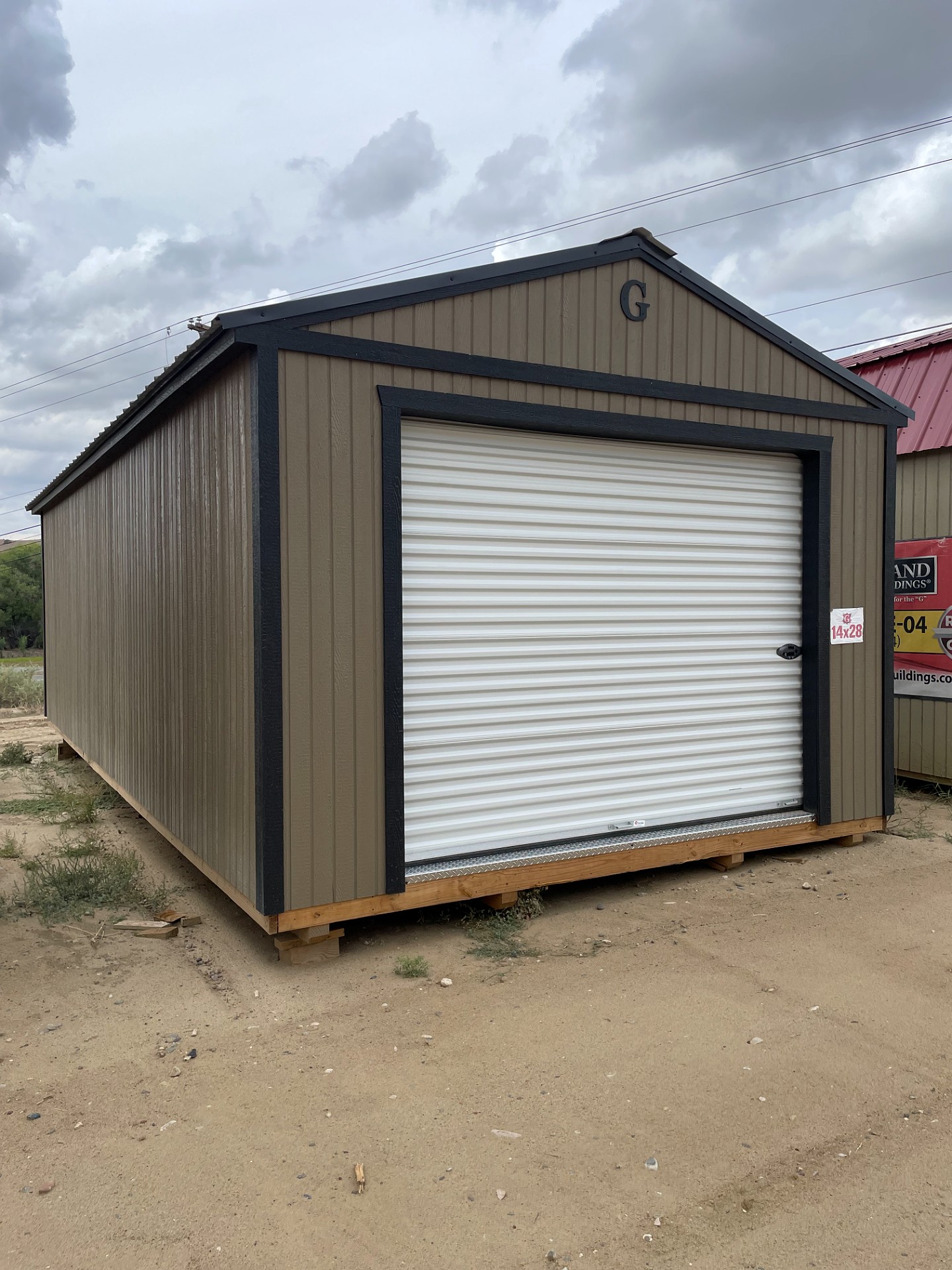 14x28 Garage at GRACELAND FOUR CORNERS