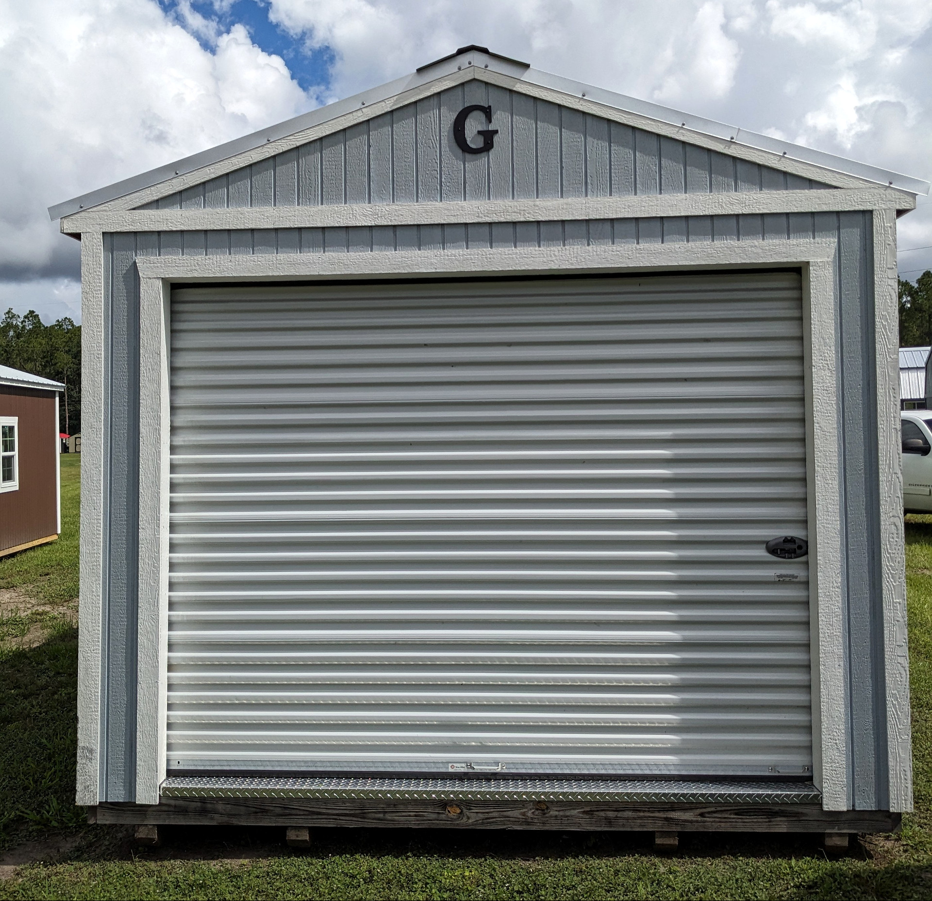 14x28 Garage at Graceland Storage Sheds and Buildings of Kingsland