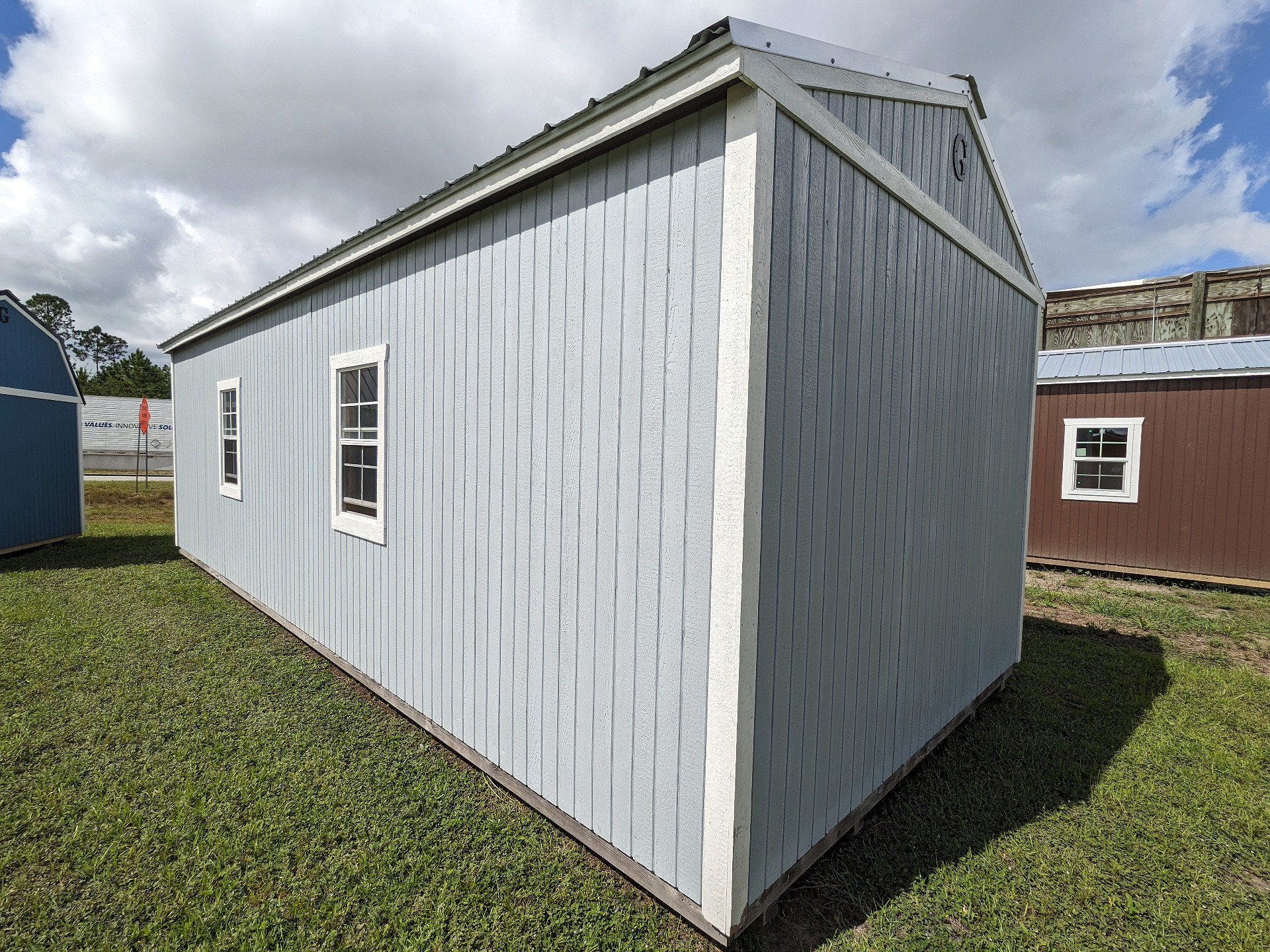 14x28 Garage at Graceland Storage Sheds and Buildings of Kingsland