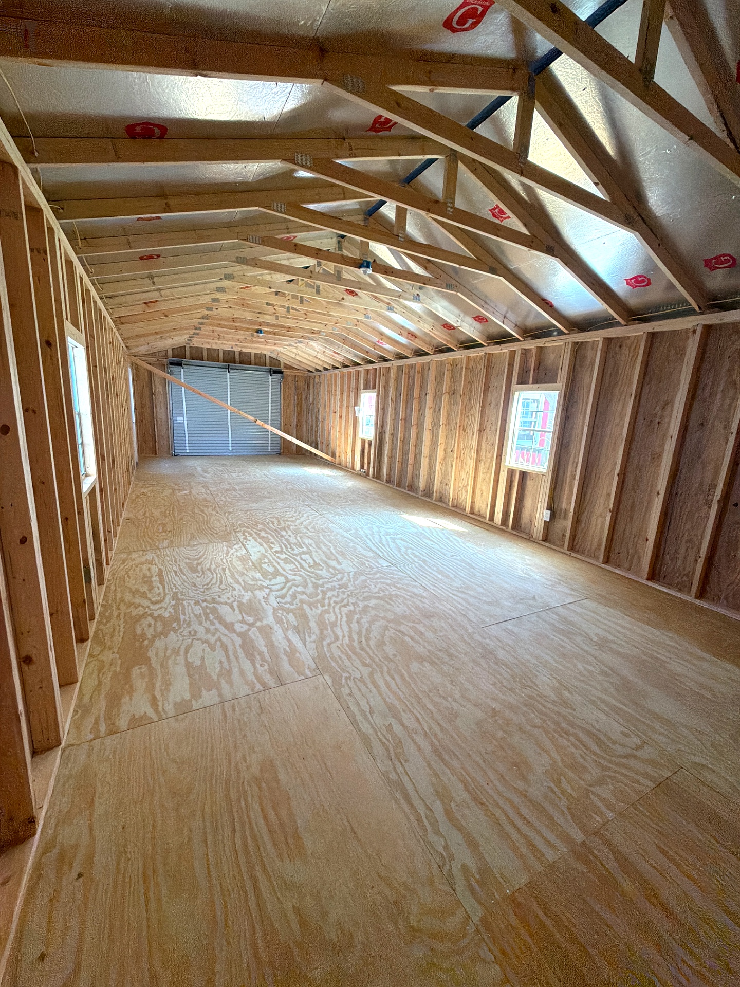 16x40 Garage at Jimmy's Portable Buildings of Savannah, TN